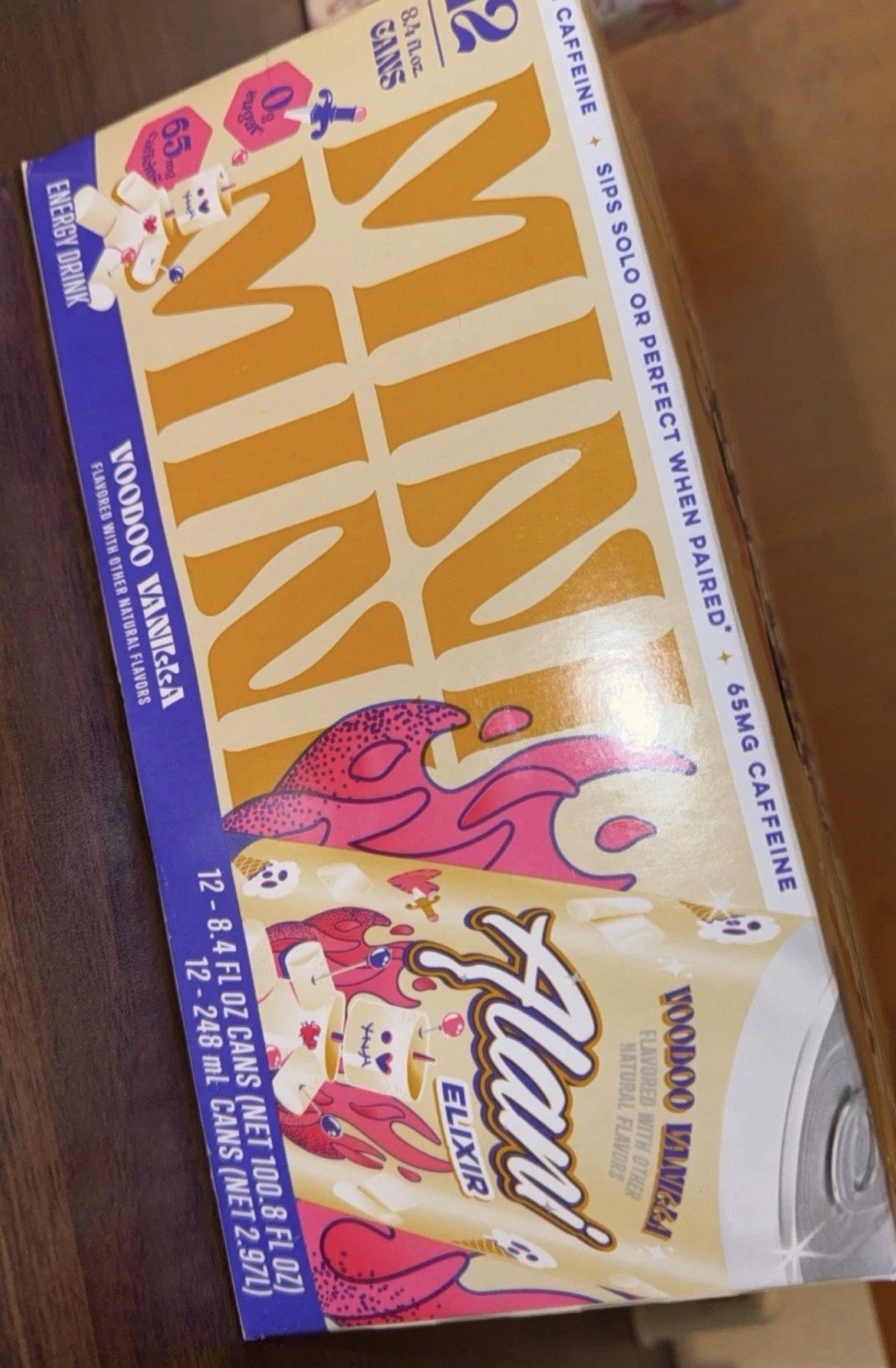 Alani Nu Voodoo Vanilla 12PK Alani Nu Voodoo Vanilla 12PK