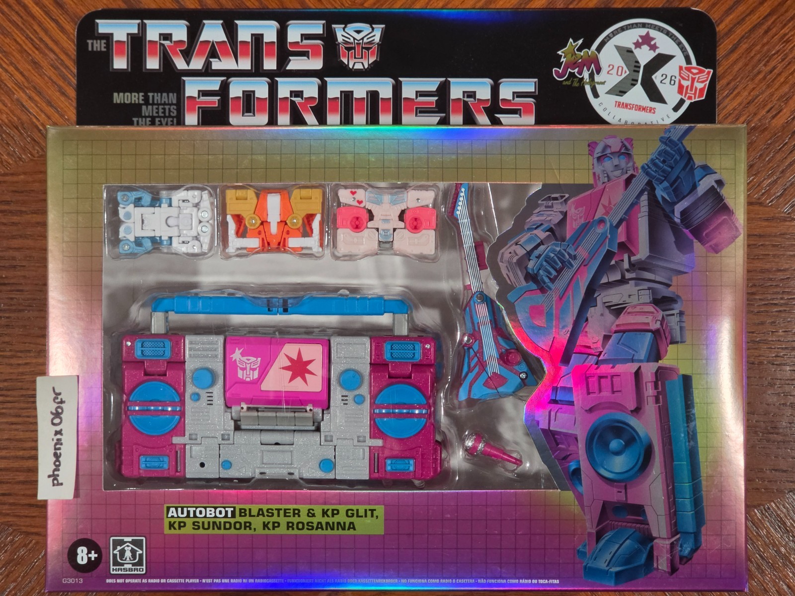 Brand New Transformers Jem and the Holograms SDCC 2026 Exclusive Factory Sealed Brand New Transformers Jem and the Holograms SDCC 2026 Exclusive Factory Sealed