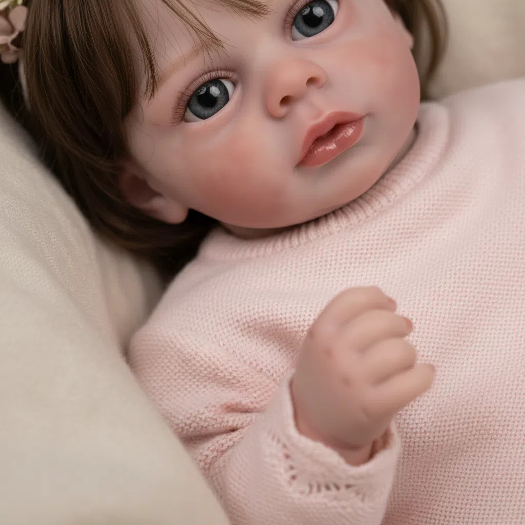 Sweet 20in Lifelike Reborn Baby Dolls Soft Cloth Body Adorable Realistic Newborn