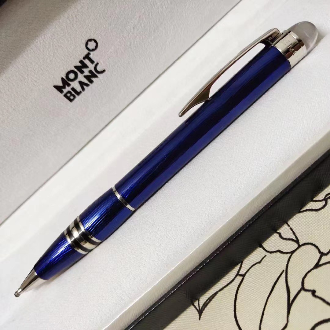 Montblanc Starwalker Cool Blue Ballpoint Pen - 105760 Montblanc Starwalker Cool Blue Ballpoint Pen - 105760