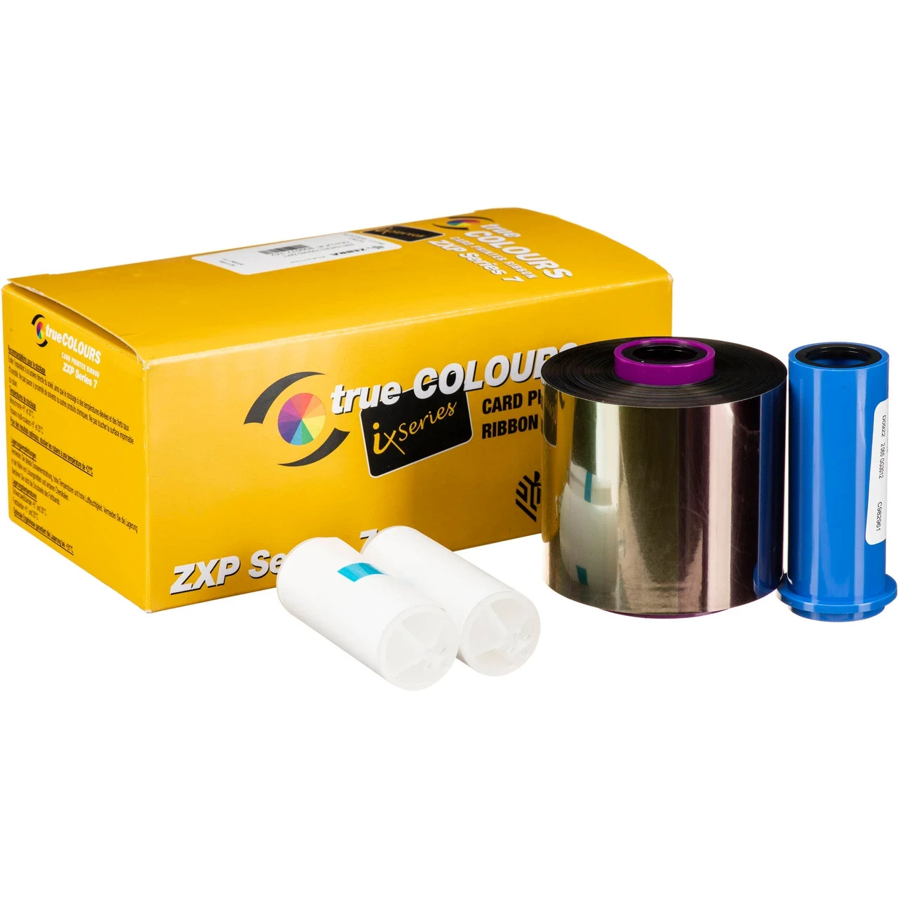 Genuine Zebra 800077-740 YMCKO ZXP 7 Color Ribbon - 250 Prints - New Genuine Zebra 800077-740 YMCKO ZXP 7 Color Ribbon - 250 Prints - New