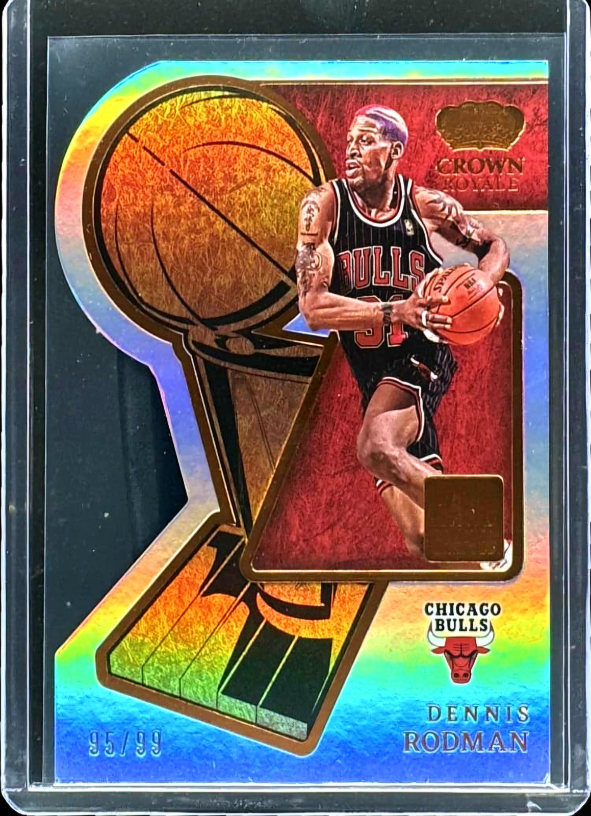 2022-23 Panini Crown Royale Dennis Rodman #7 Hand Crafted /99 Bulls 🔴✨️ 2022-23 Panini Crown Royale Dennis Rodman #7 Hand Crafted /99 Bulls 🔴✨️