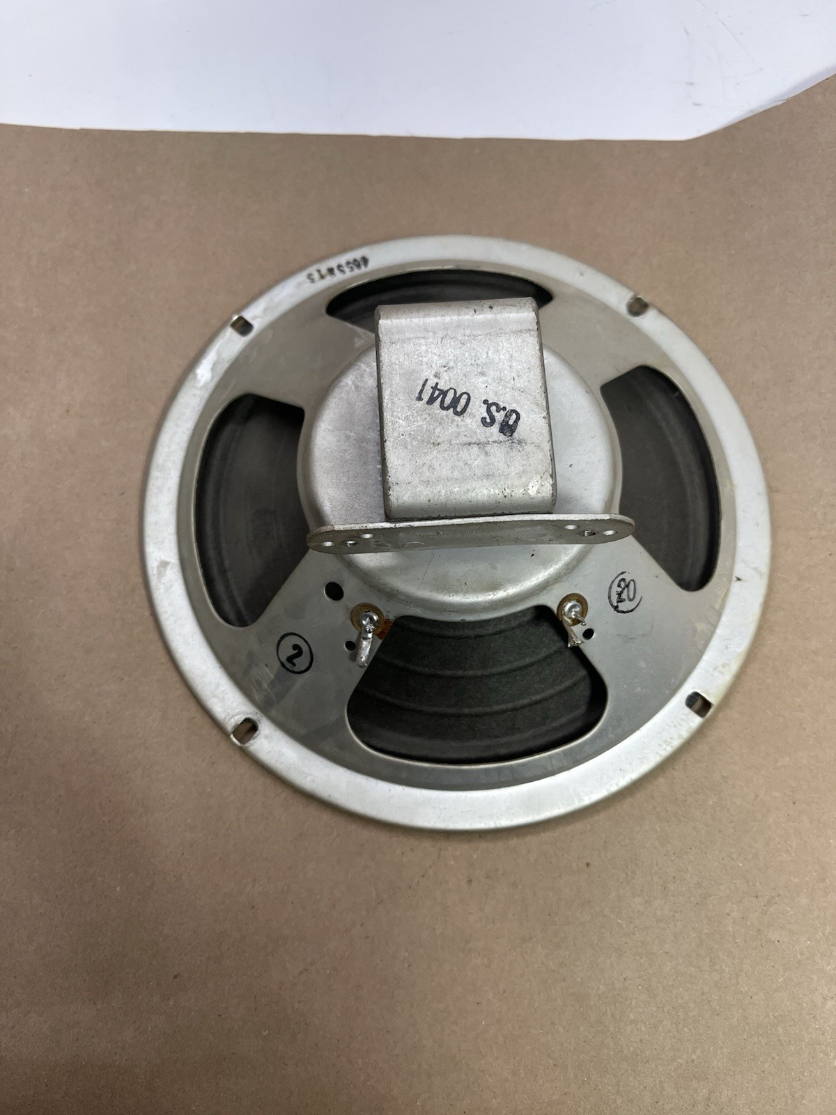 Vintage 1963 Oxford 8” Alnico Speaker 4 Ohm Tested 3.2Ω EIA 465321 Fender Champ Vintage 1963 Oxford 8” Alnico Speaker 4 Ohm Tested 3.2Ω EIA 465321 Fender Champ