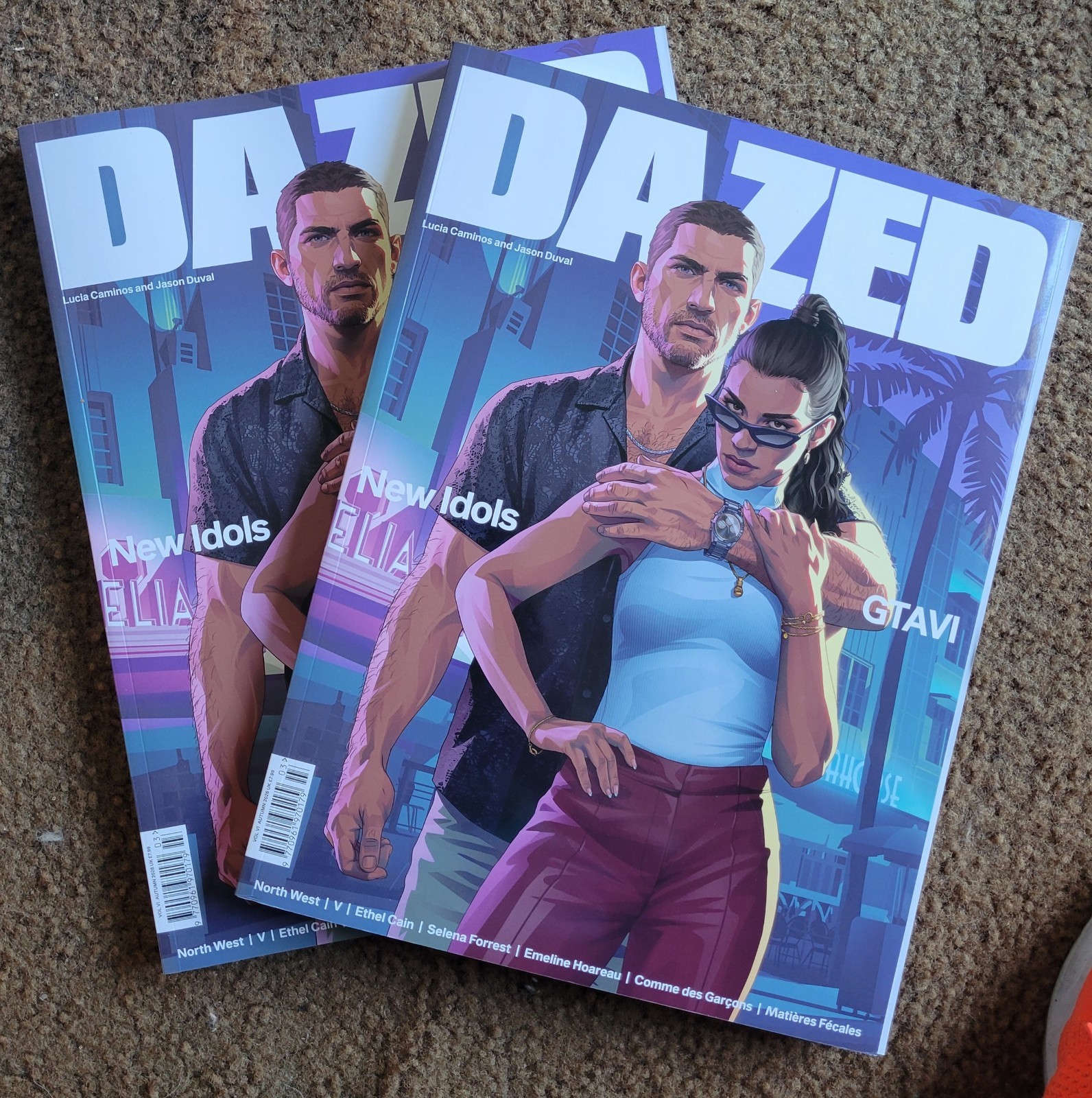 GTA VI Dazed Magazine #293 Autumn 2026 North West * V BTS * New *IN STOCK GTA VI Dazed Magazine #293 Autumn 2026 North West * V BTS * New *IN STOCK