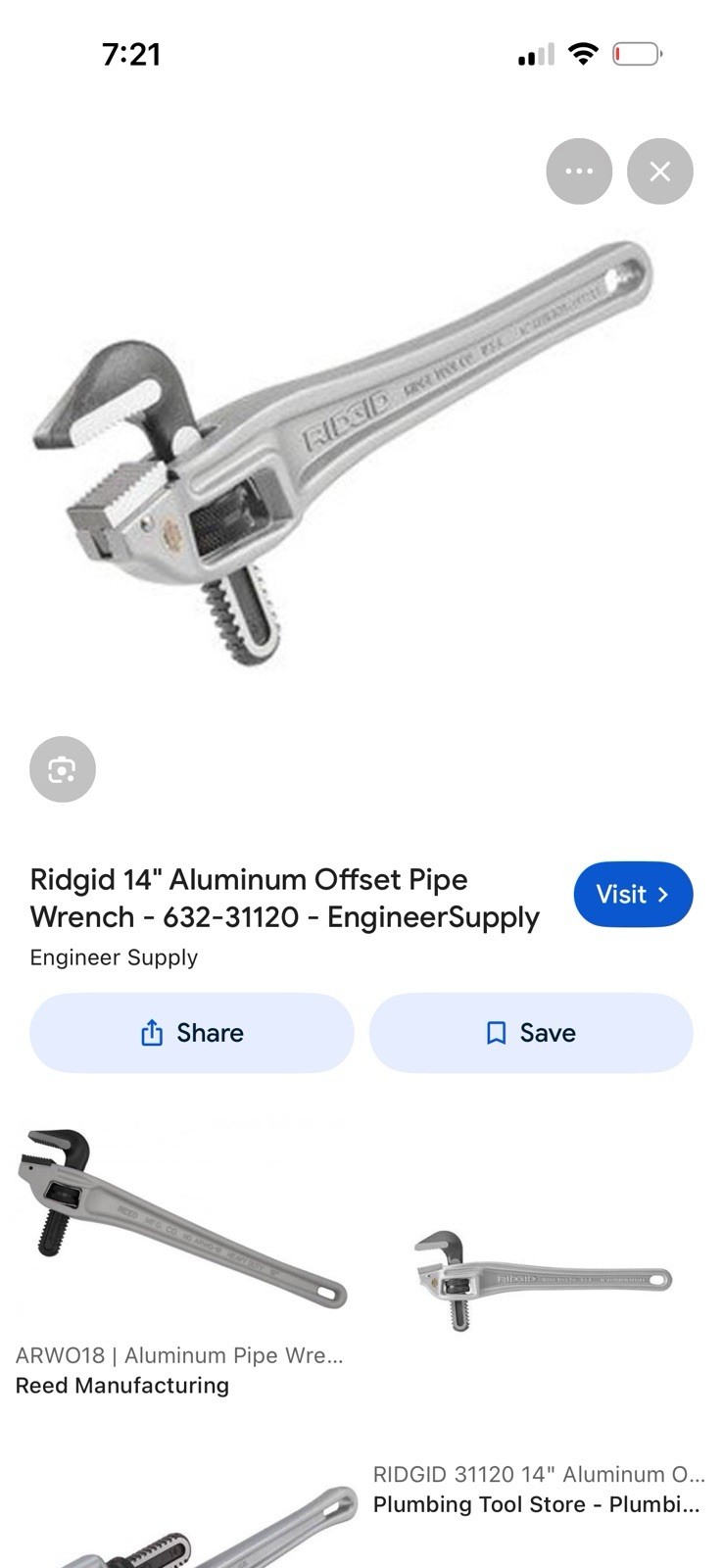 Ridgid 31120 14\