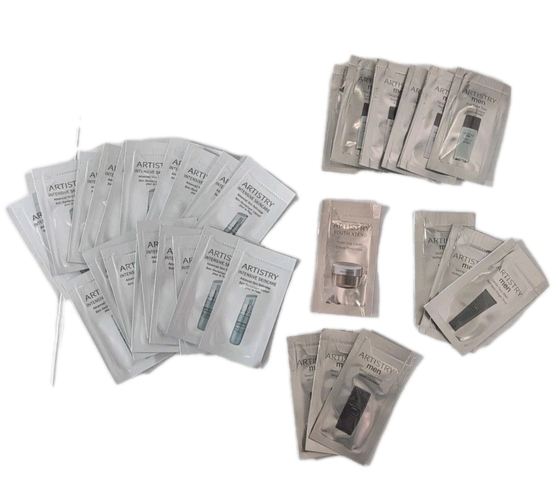 Amway Artistry Men & Intensive Skincare Samples - Face Wash, Toner, Cream... Amway Artistry Men & Intensive Skincare Samples - Face Wash, Toner, Cream...