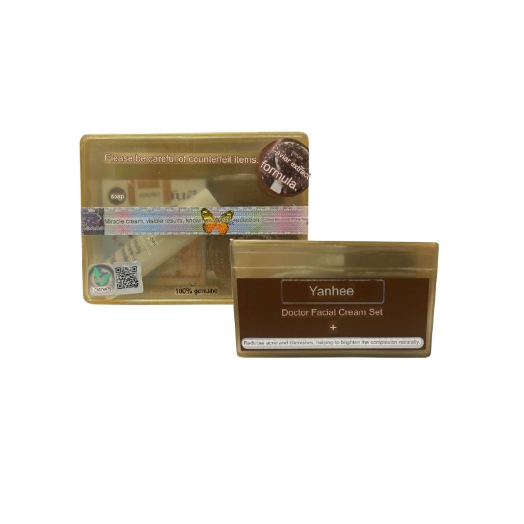 Dr. Yanhee Gold Caviar Facial Cream Set with Serum & Soap Day & Night Dr. Yanhee Gold Caviar Facial Cream Set with Serum & Soap Day & Night