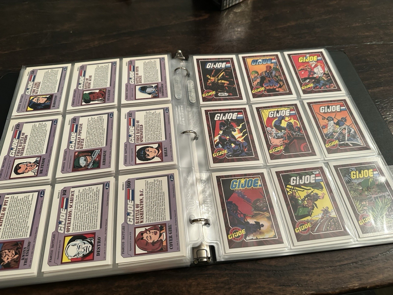 1991 Impel Hasbro G.I. Joe Series 1 Complete Base Card Set #1-200 