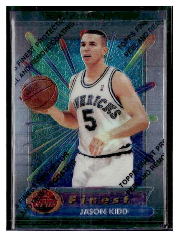 1994-95 Topps Finest - Jason Kidd #286 (RC) 1994-95 Topps Finest - Jason Kidd #286 (RC)