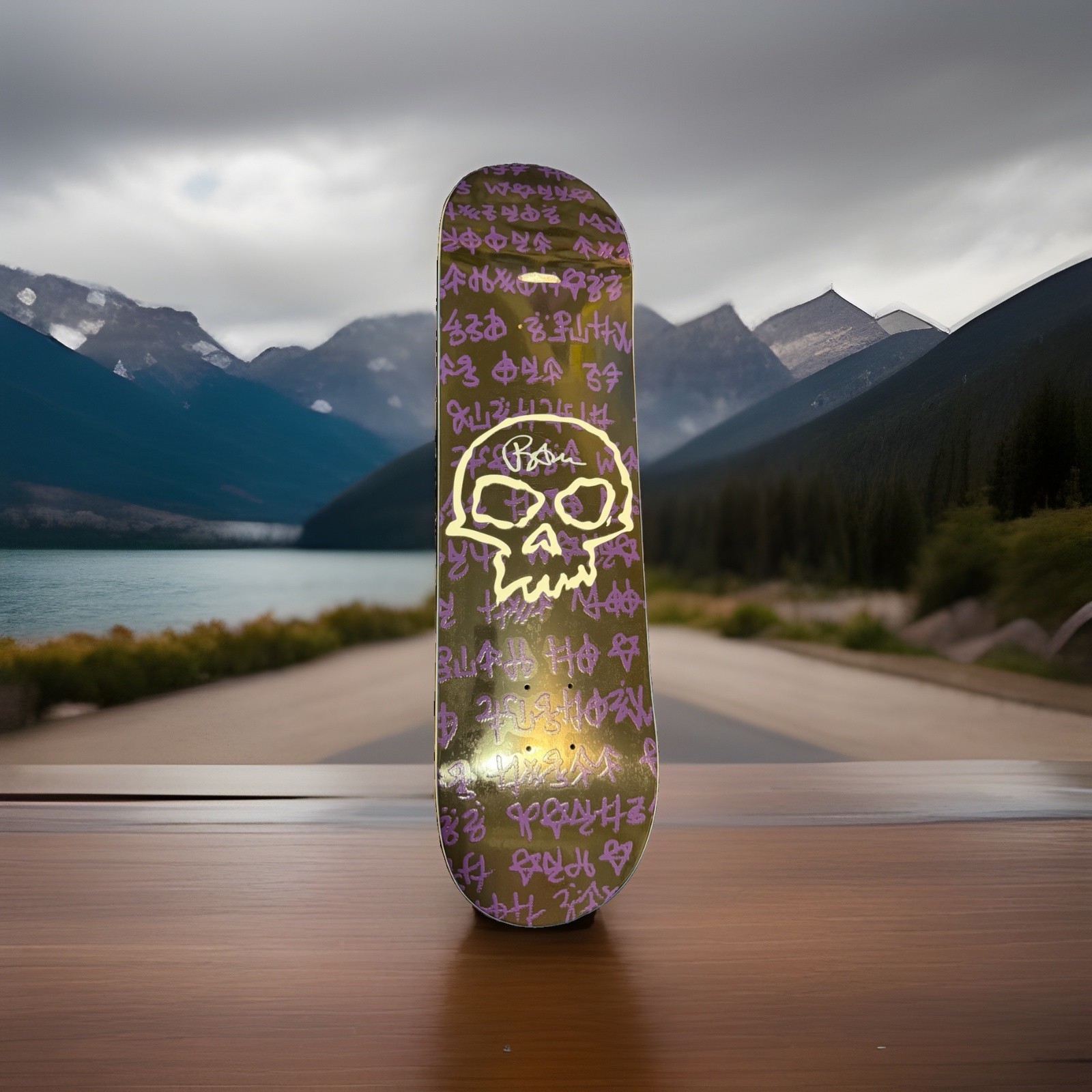 Zero Bam Margera Strigoi Skateboard Deck Signed Zero Bam Margera Strigoi Skateboard Deck Signed