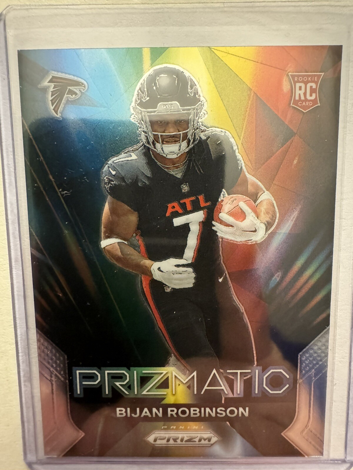 2023 Panini Prizm Prizmatic Bijan Robinson RC #19 TS1 2023 Panini Prizm Prizmatic Bijan Robinson RC #19 TS1