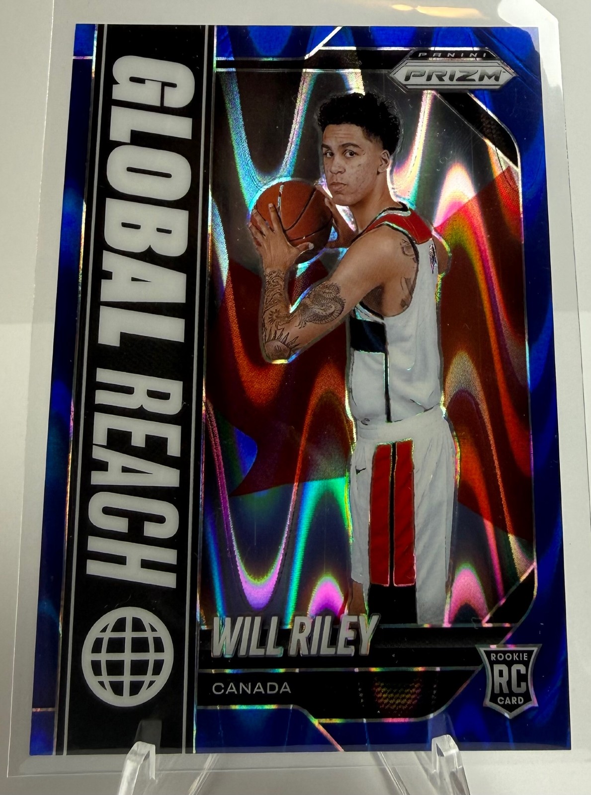 2025-26 Panini Signature Series #13 Will Riley 71/99