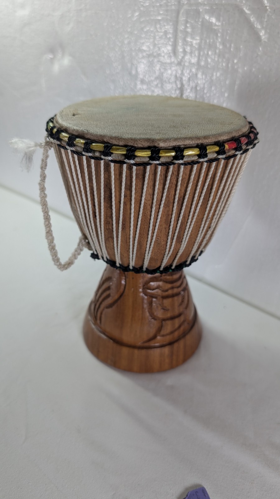 D\'Jembe Drum Original African Drum Musical Instrument Around 7½\