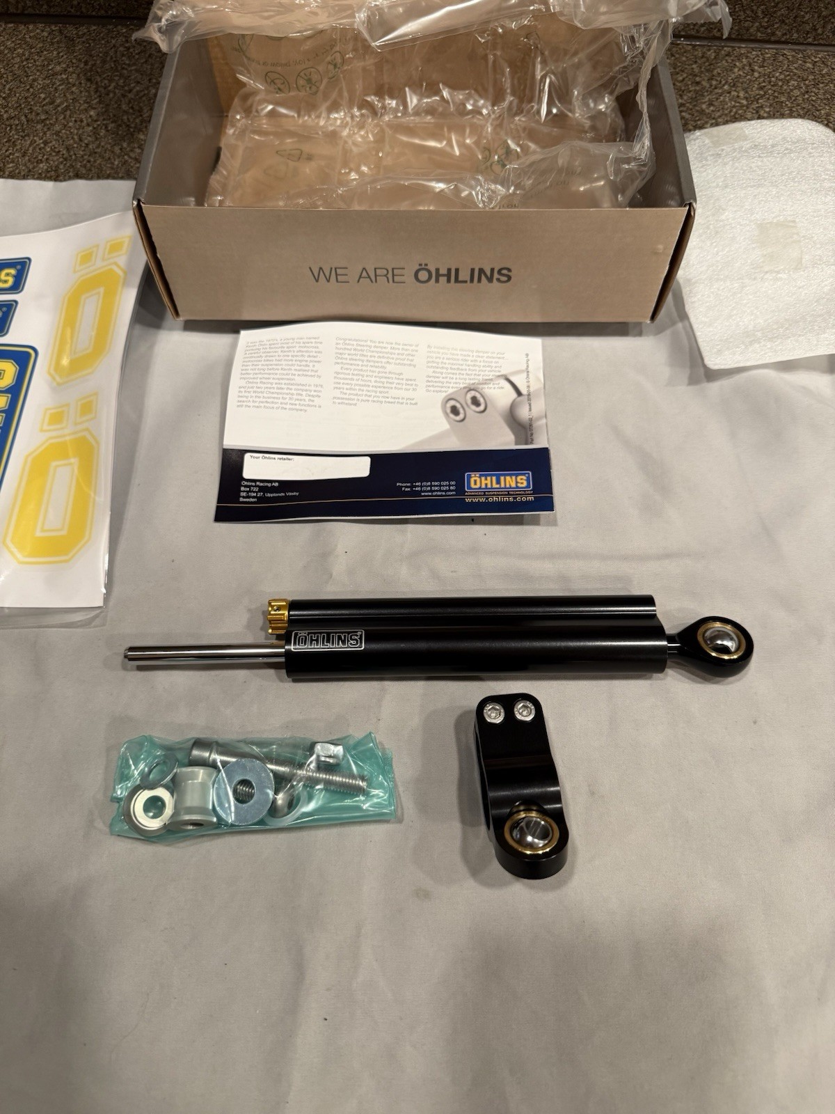 Ohlins Steering Dampener SD 063 Ohlins Steering Dampener SD 063