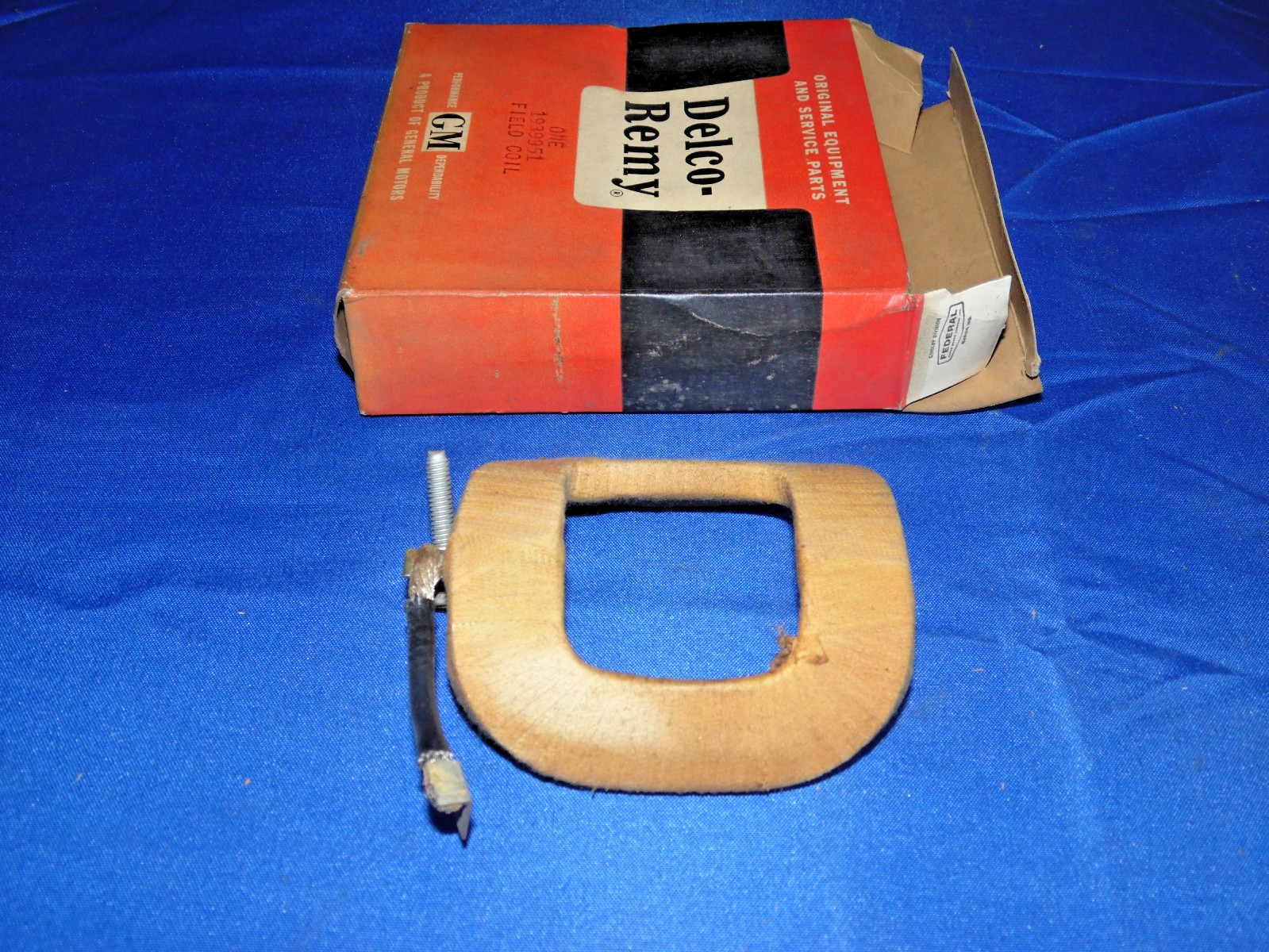NOS OEM Vintage Delco Remy Starter Field Coil 1939951 NOS OEM Vintage Delco Remy Starter Field Coil 1939951