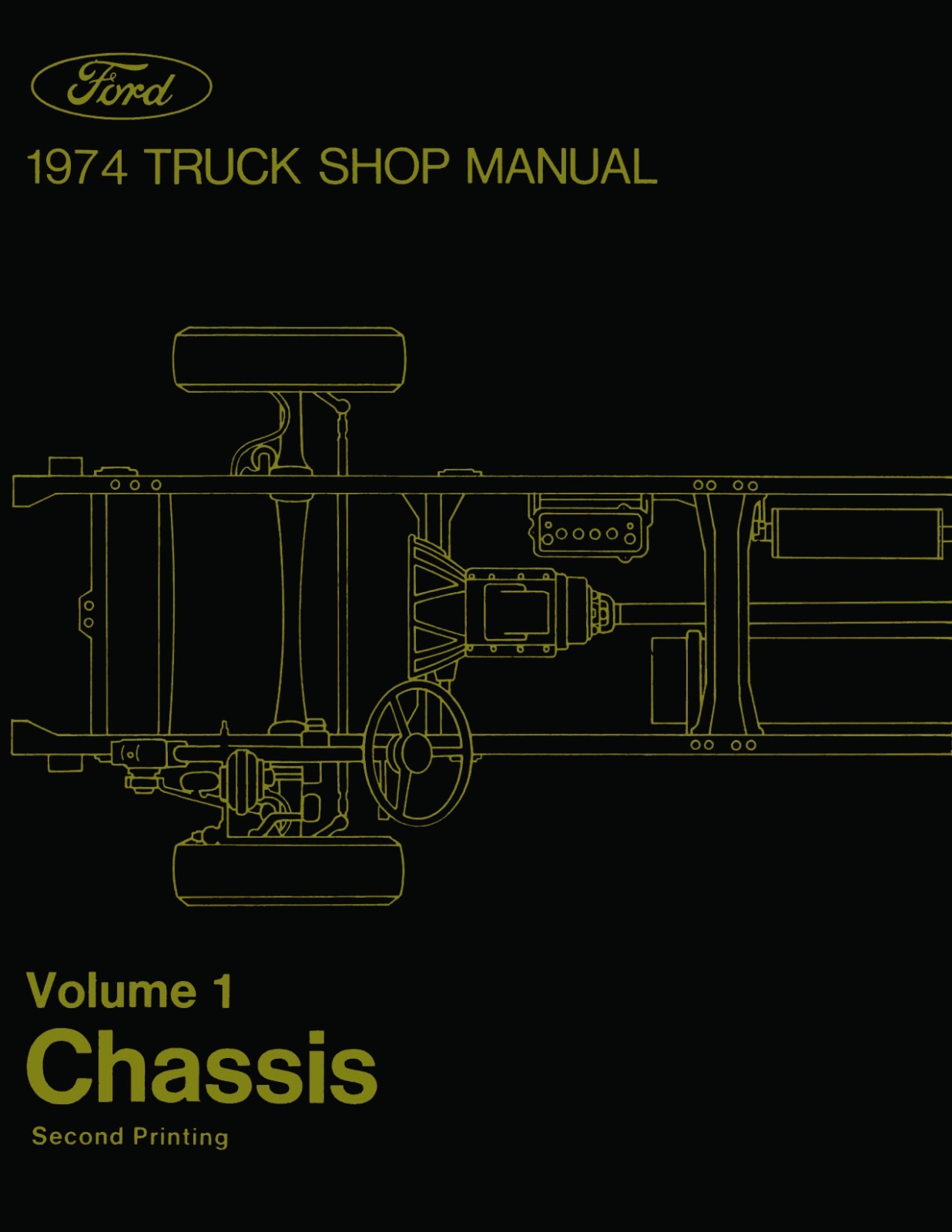 1974 Ford Truck Shop Manual 5 Volumes