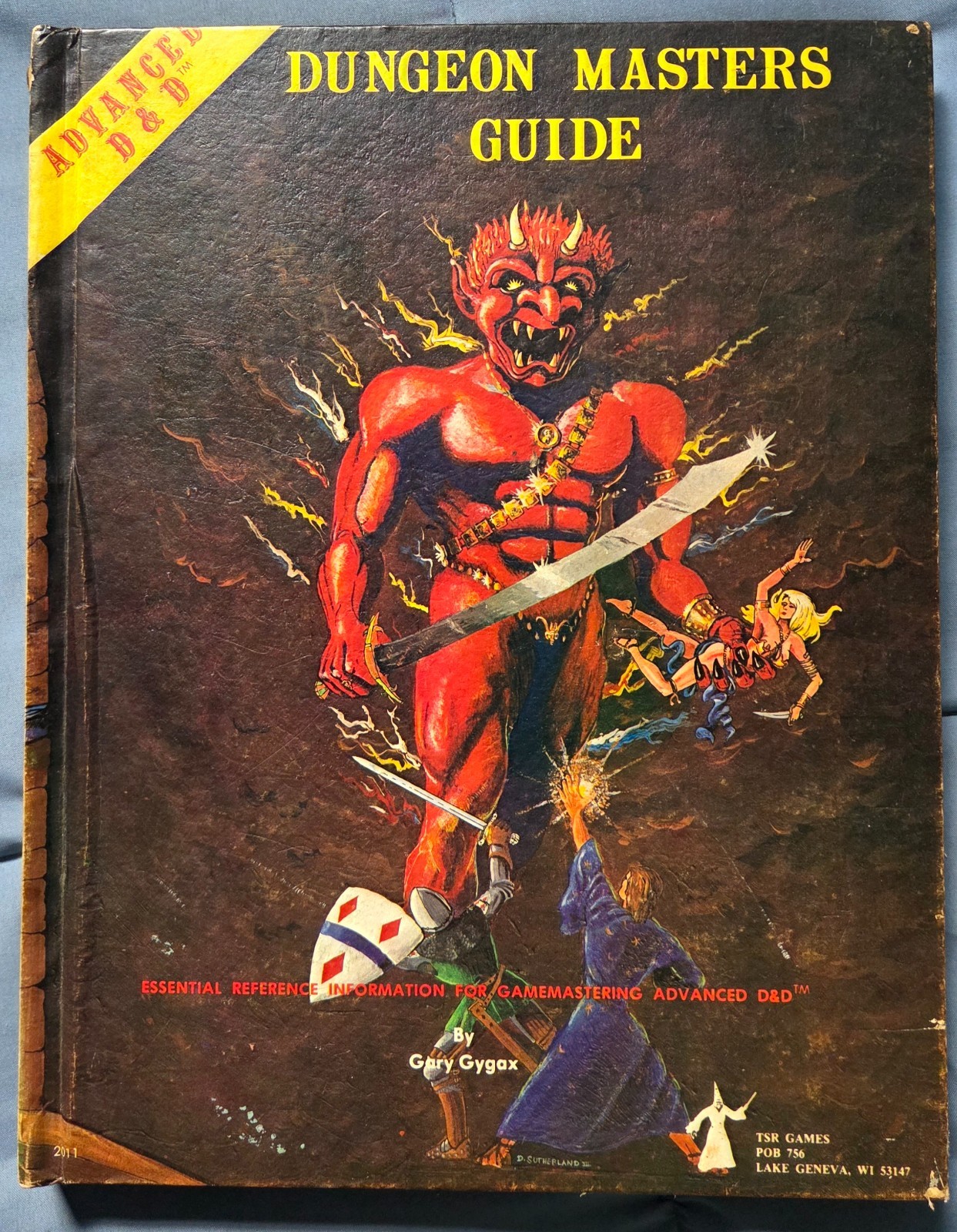 Advanced Dungeons & Dragons Real 1979 1st Ed 1st Printing Dungeon Masters Guide Advanced Dungeons & Dragons Real 1979 1st Ed 1st Printing Dungeon Masters Guide