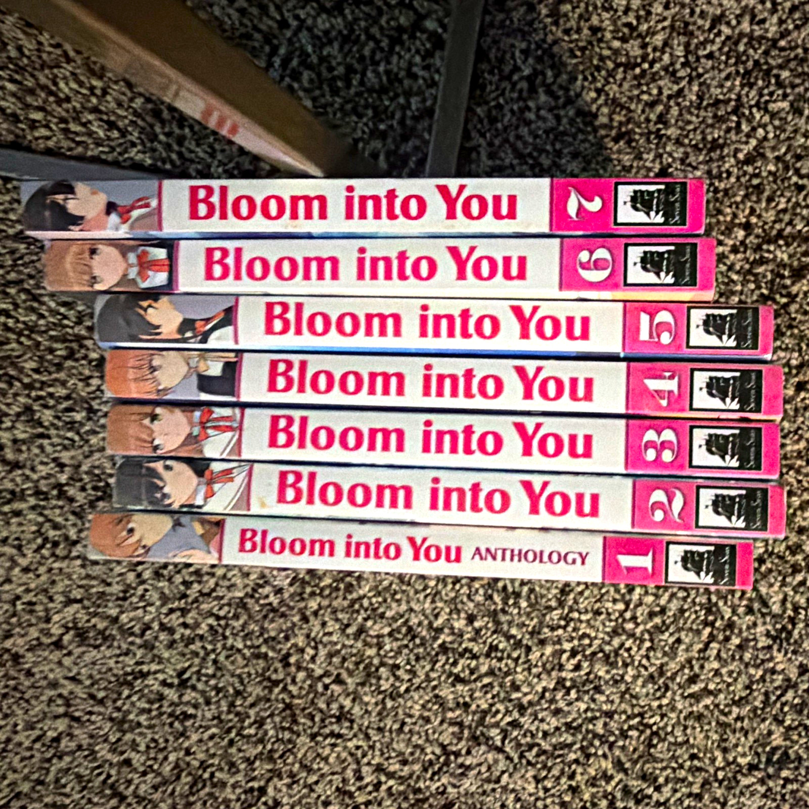 Bloom Into You Manga Lot Vol 1-7 + Anthology Vol 1 by Nakatani Nio Set Bloom Into You Manga Lot Vol 1-7 + Anthology Vol 1 by Nakatani Nio Set