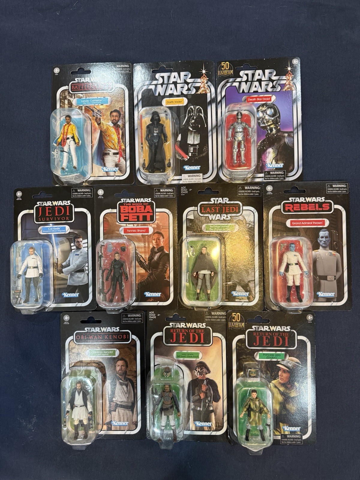 Star Wars Vintage Collection Lot Of 10 Carded Figures Star Wars Vintage Collection Lot Of 10 Carded Figures