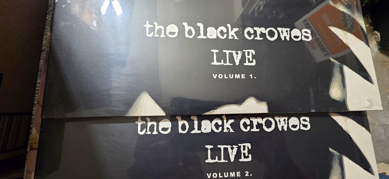 The Black Crowes Live Volume 1 & 2 Double LP Colored SEALED The Black Crowes Live Volume 1 & 2 Double LP Colored SEALED