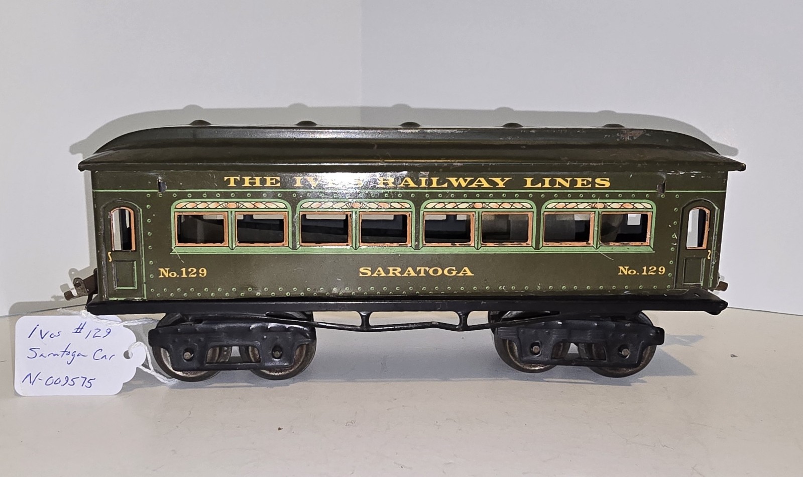 Rare, Vintage Ives # 129 Saratoga Car, N-009575