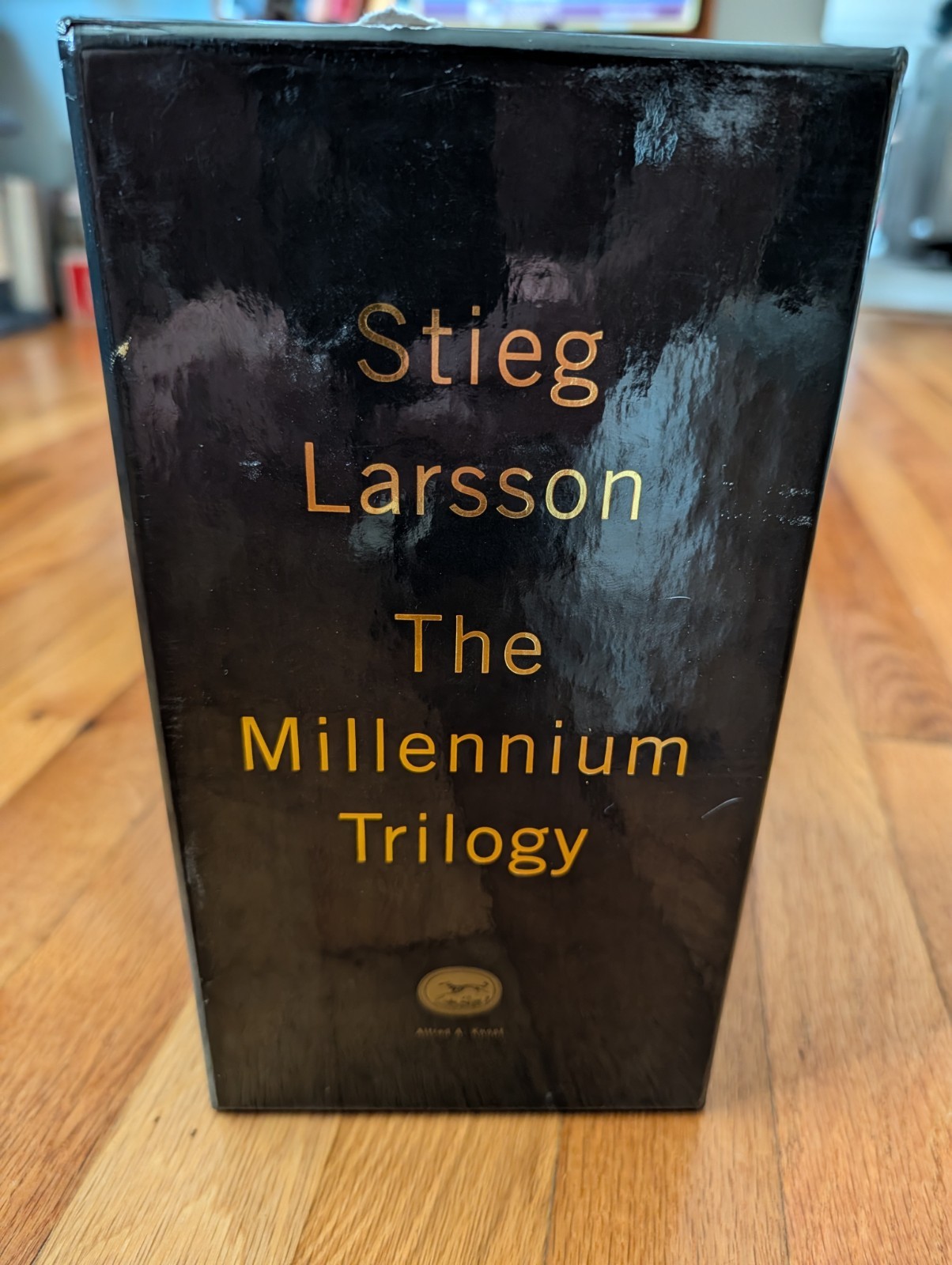 Stieg Larsson\'s Millennium Trilogy Deluxe Boxed Set (2010, Hardcover)