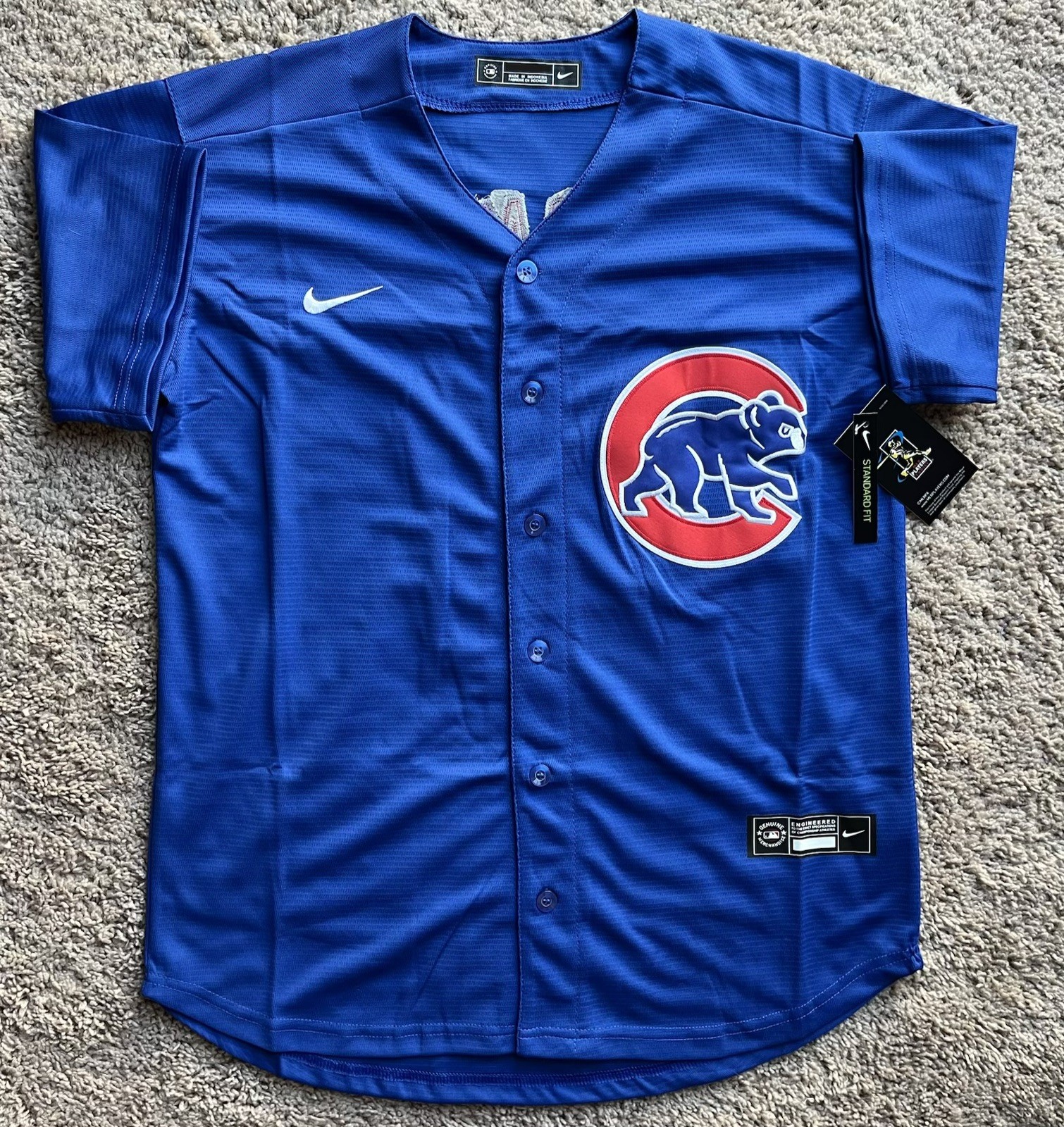 New Pete Crow-Armstrong Chicago Cubs Jersey Men’s Small New Pete Crow-Armstrong Chicago Cubs Jersey Men’s Small