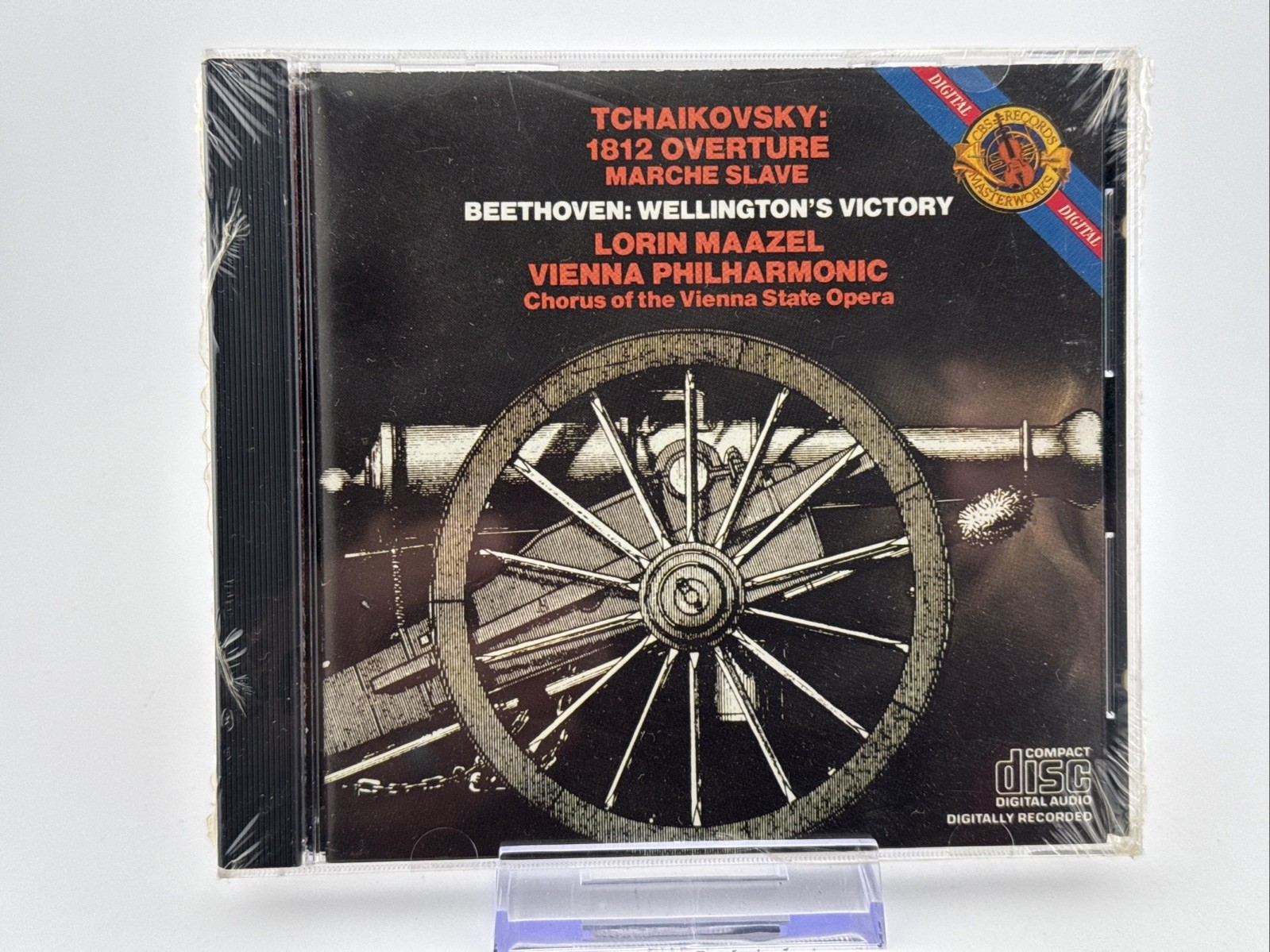 Tchaikovsky: 1812 Overture, Beethoven: Wellington's Victory by Maazel (Cd 1982) Tchaikovsky: 1812 Overture, Beethoven: Wellington's Victory by Maazel (Cd 1982)