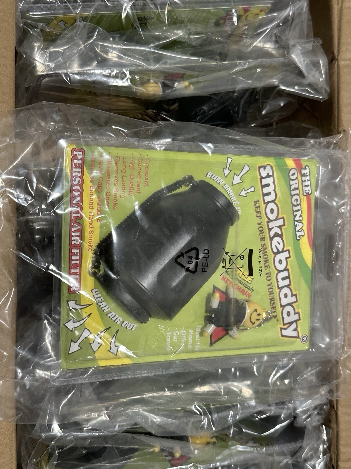SmokeBuddy Original Personal Air Filter Black Smoke Odor Eliminator NEW