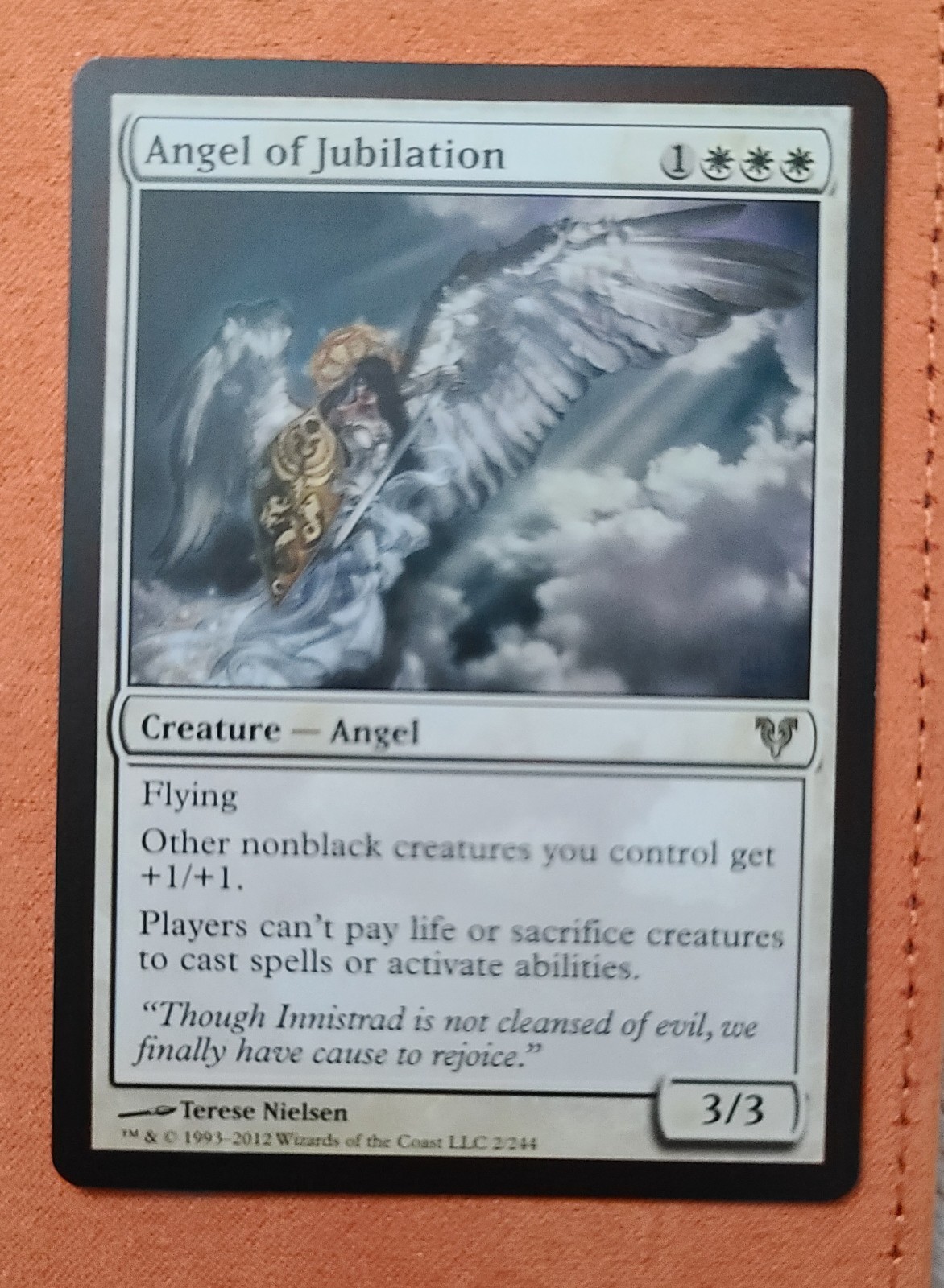 Angel of Jubilation Avacyn Restored Regular
