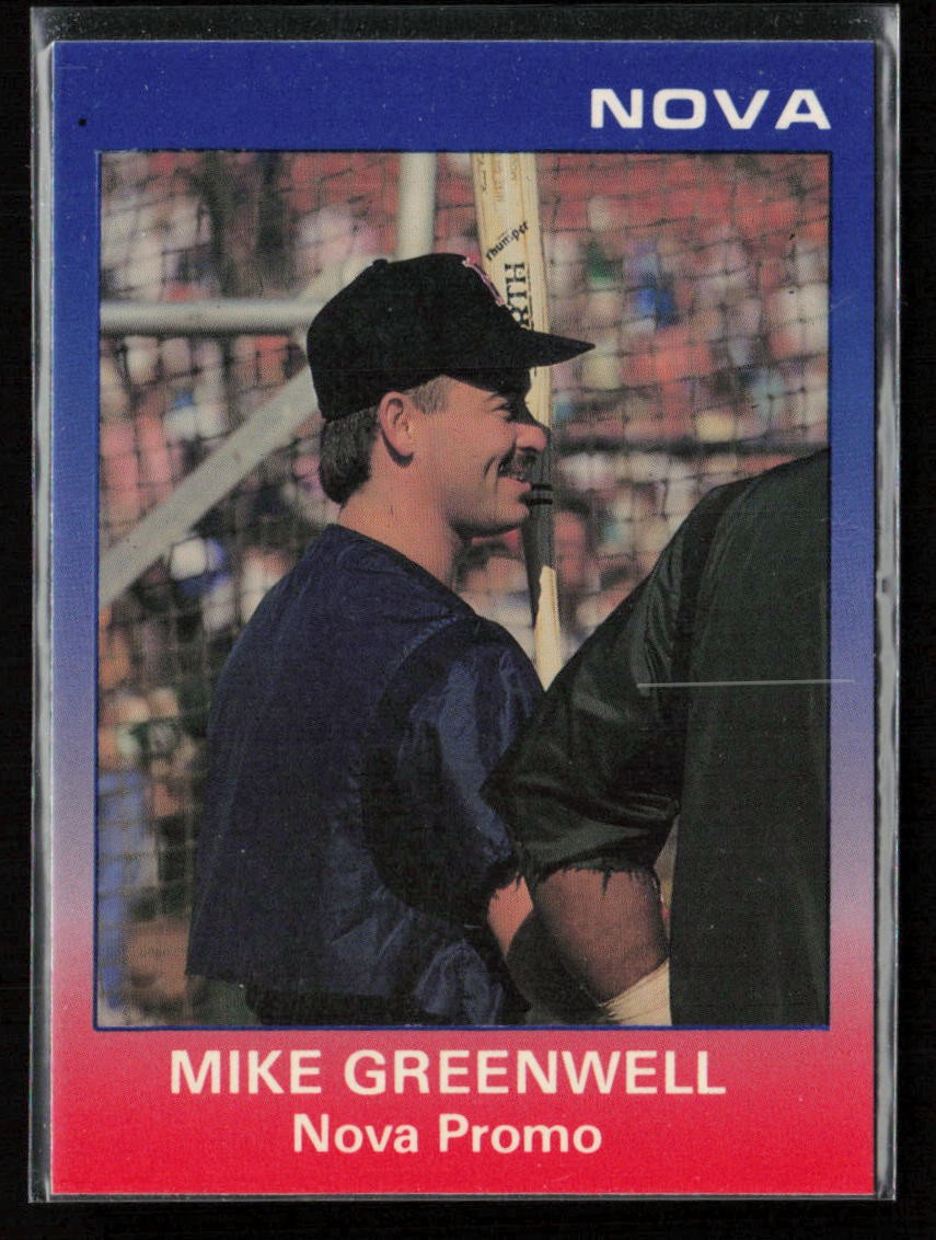 Mike Greenwell Red Sox 1988-89 Star Company Nova PROMO /100 RARE GLOSS 88-89