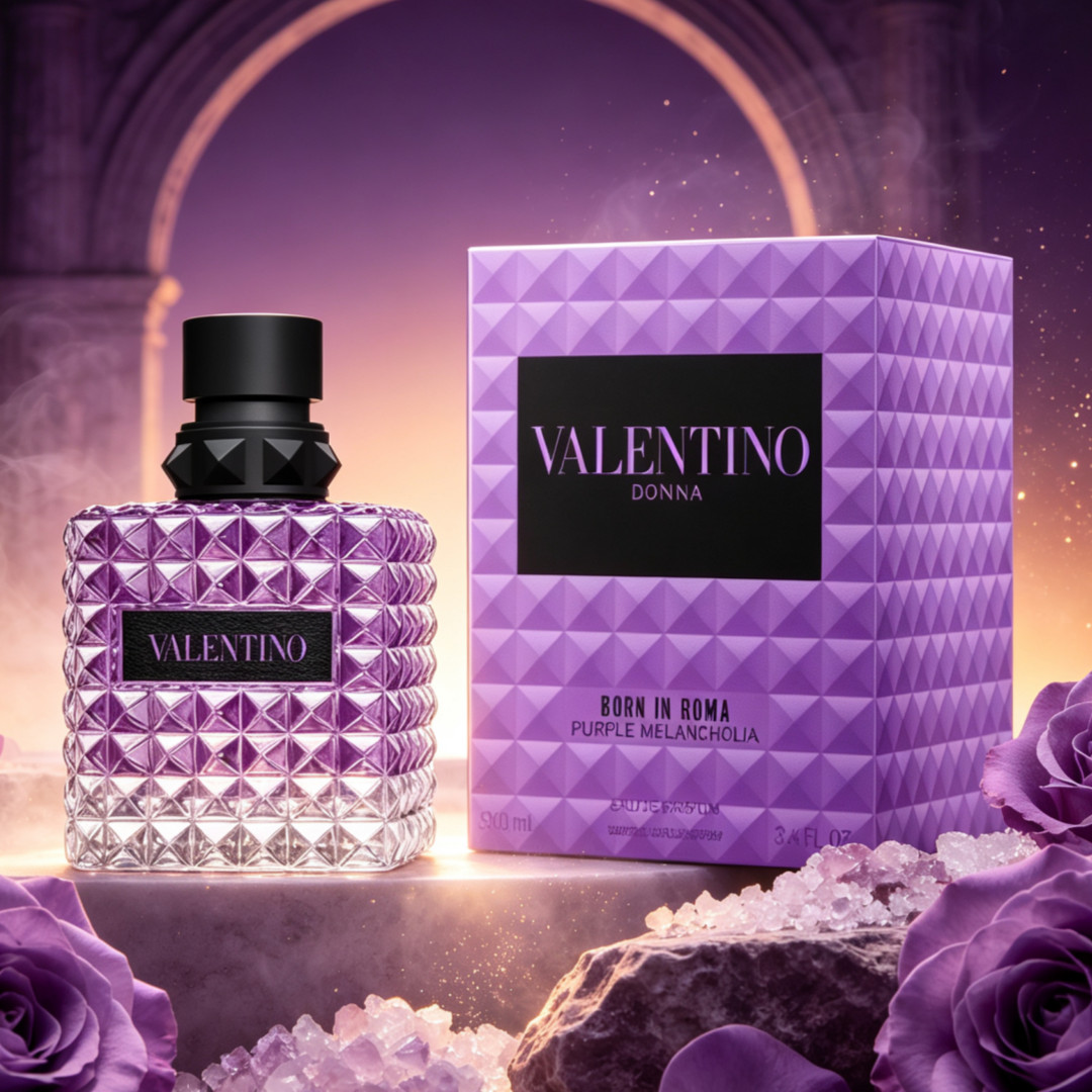 Valentino Donna Born in Roma Purple Melancholia Eau de Parfum 100ml/3.4oz NEW