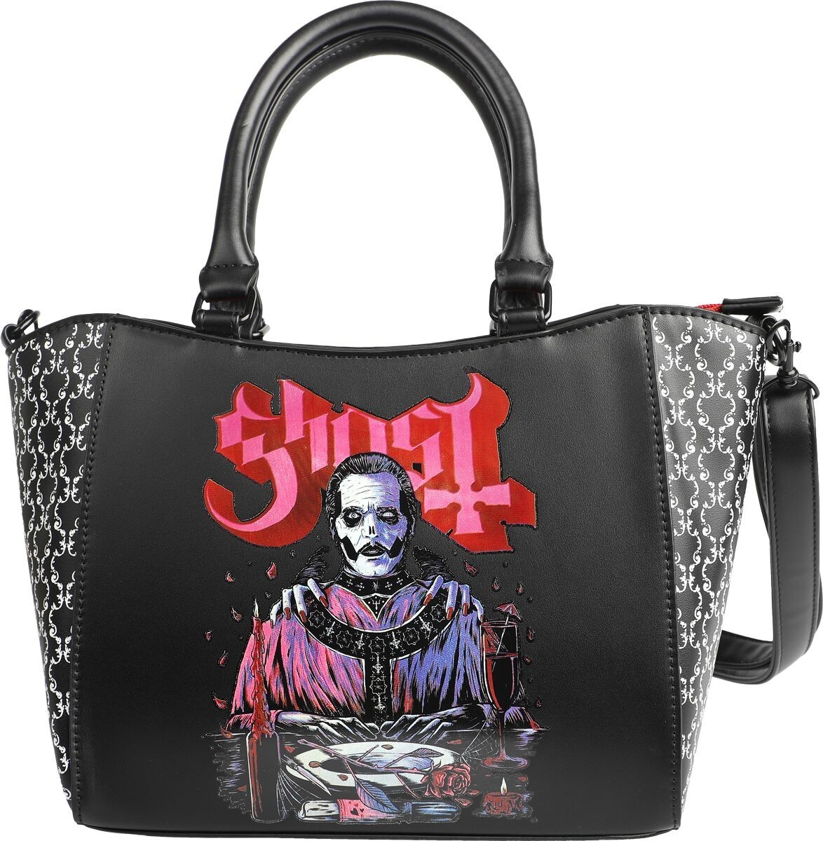 Ghost Band Women\'s Vegan Leather Purse Handbag Bag Clutch New Papa Emeritus RARE
