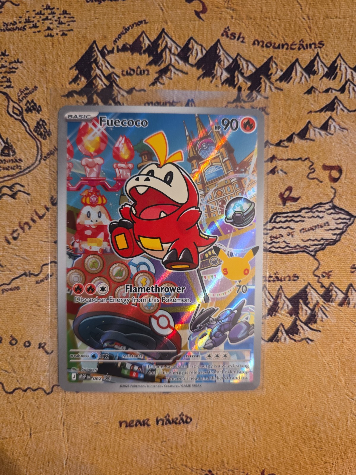 Fuecoco 062 Me: Mega Evolution Promo Holo Fuecoco 062 Me: Mega Evolution Promo Holo
