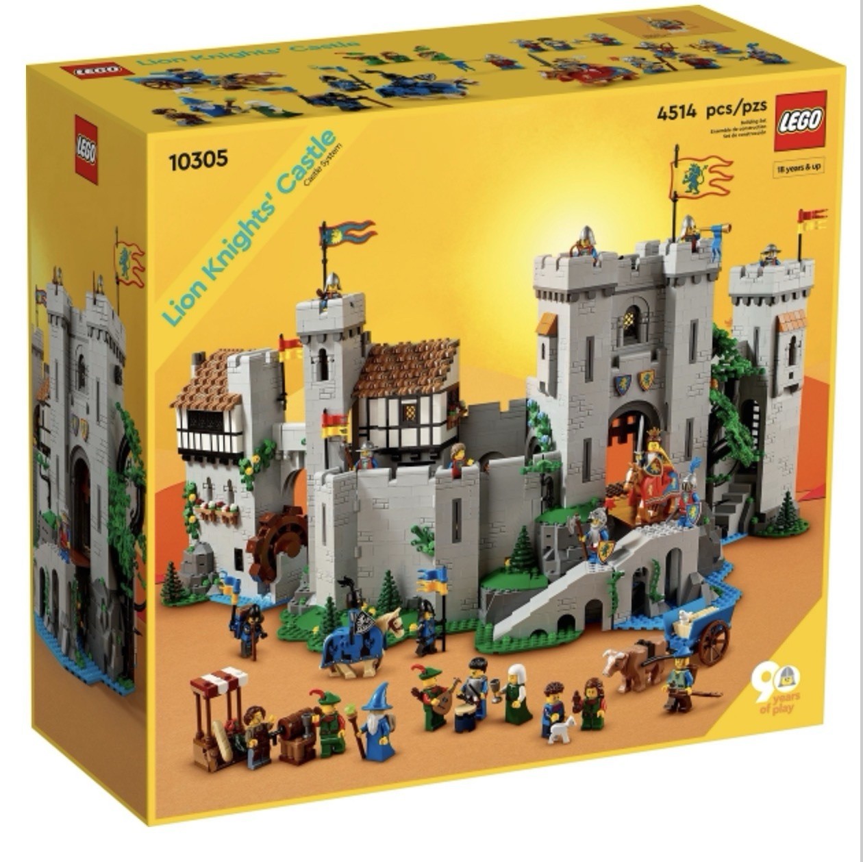 LEGO Lion Knight's Castle SET #10305 BRAND NEW SEALED 4514 PCS RARE HTF RETIRED