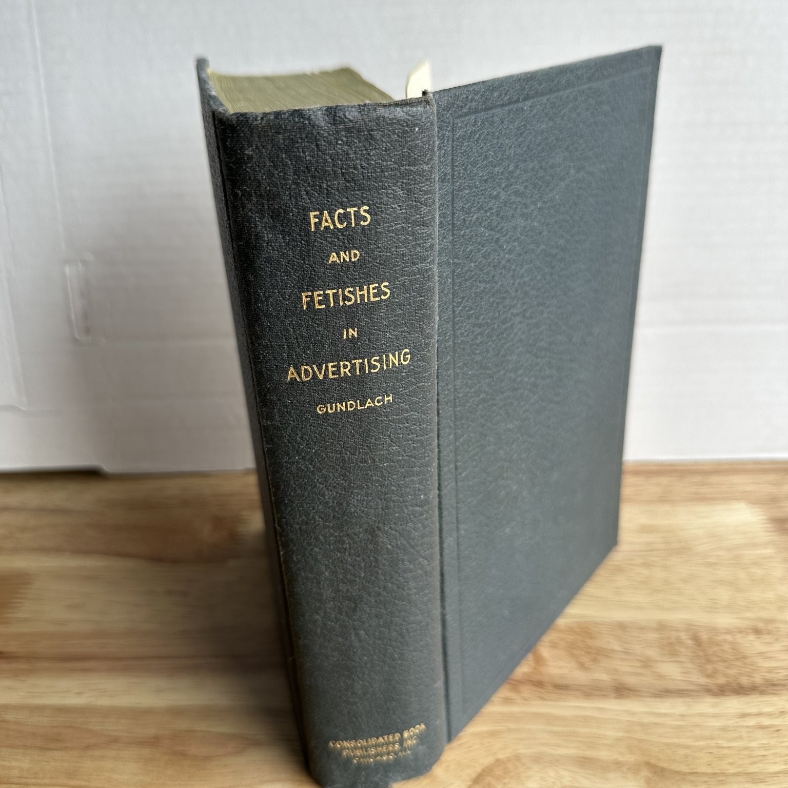 Facts & Fetishes in Advertising Gundlach 1931 Business Marketing History Facts & Fetishes in Advertising Gundlach 1931 Business Marketing History