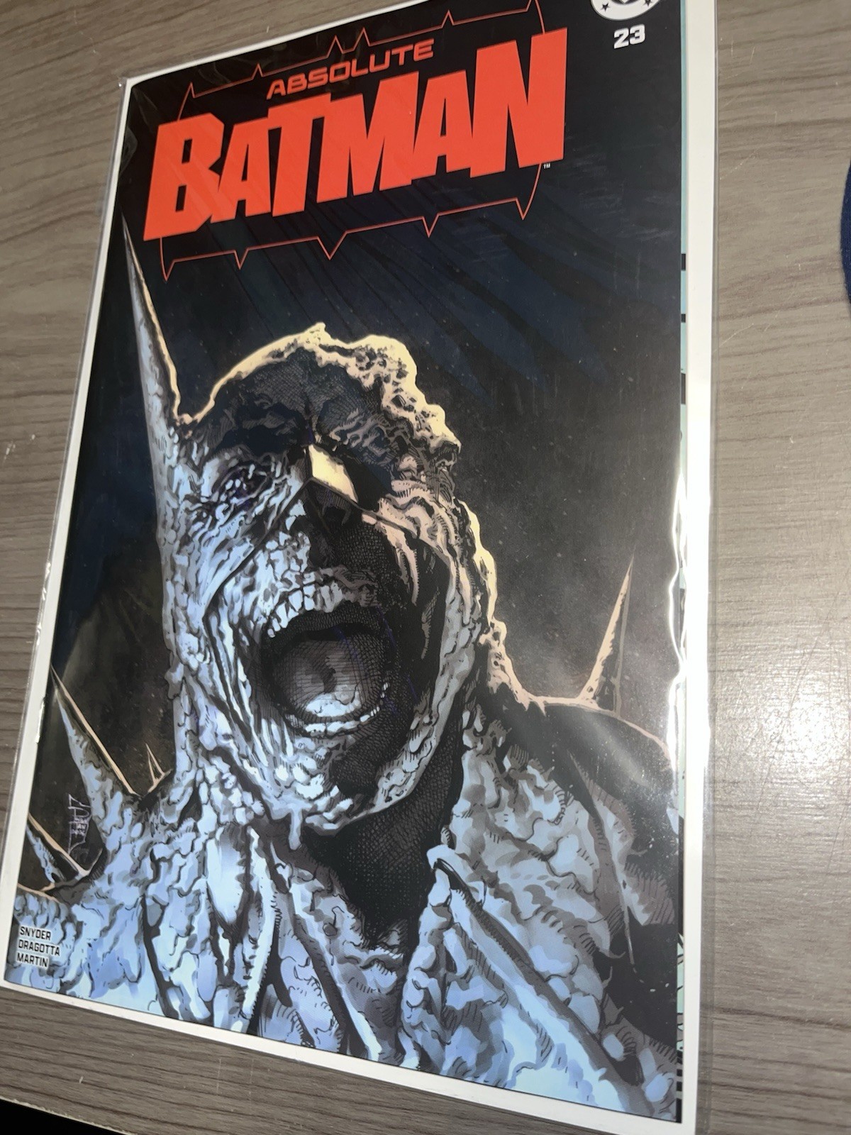 Absolute Batman #23 Philip Tan Comic Mint Trade Variant Clayface COA 43/500 Absolute Batman #23 Philip Tan Comic Mint Trade Variant Clayface COA 43/500