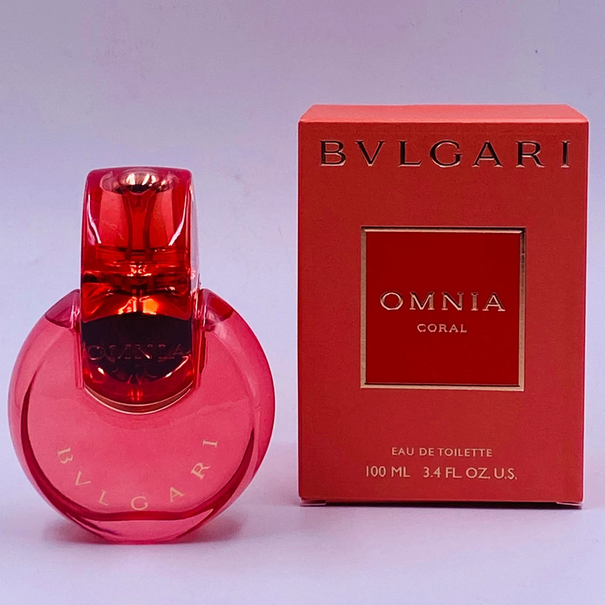 Bvlgari Omnia Coral by Bvlgari for Women 3.4 oz Eau De Toilette Spray New Sealed Bvlgari Omnia Coral by Bvlgari for Women 3.4 oz Eau De Toilette Spray New Sealed