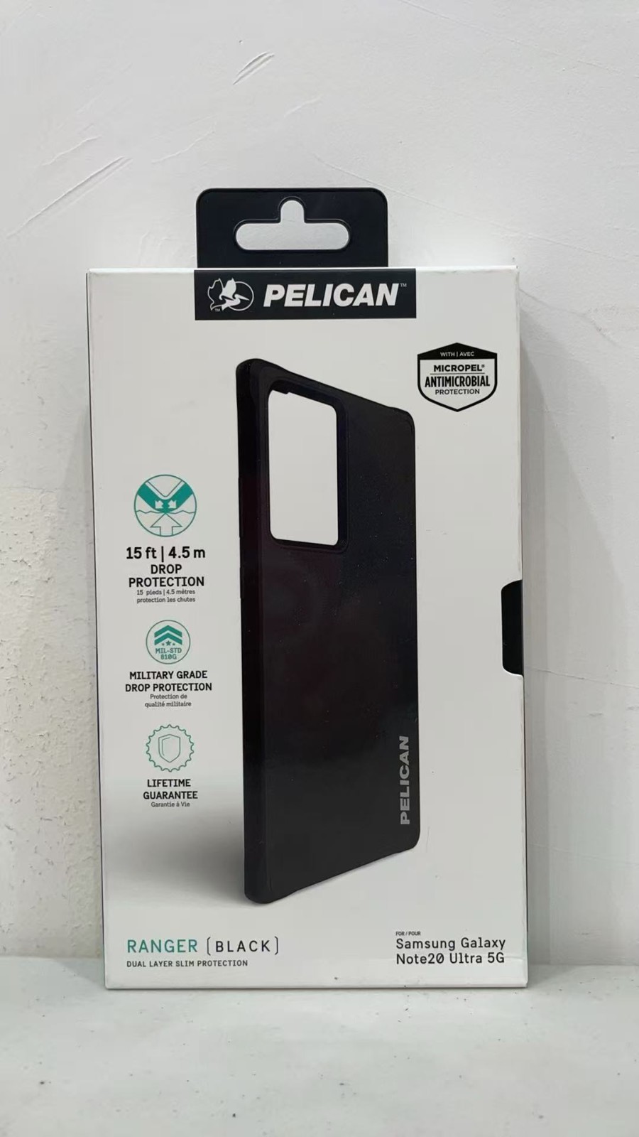 Pelican Ranger Case for Samsung Galaxy Note20 Ultra 5G - Black - Brand New