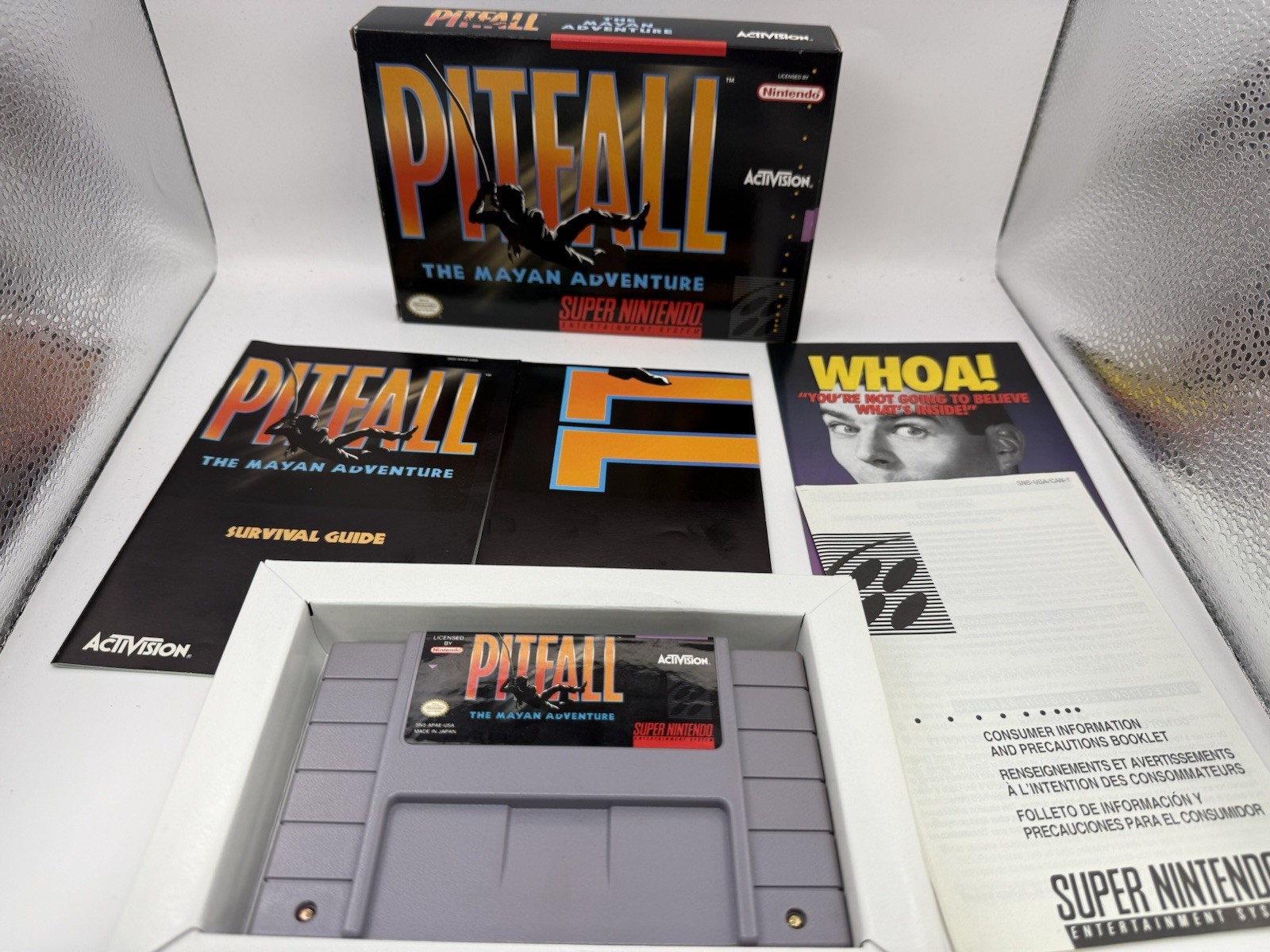 Pitfall: The Mayan Adventure (Super Nintendo SNES) Complete - Tested - Authentic Pitfall: The Mayan Adventure (Super Nintendo SNES) Complete - Tested - Authentic