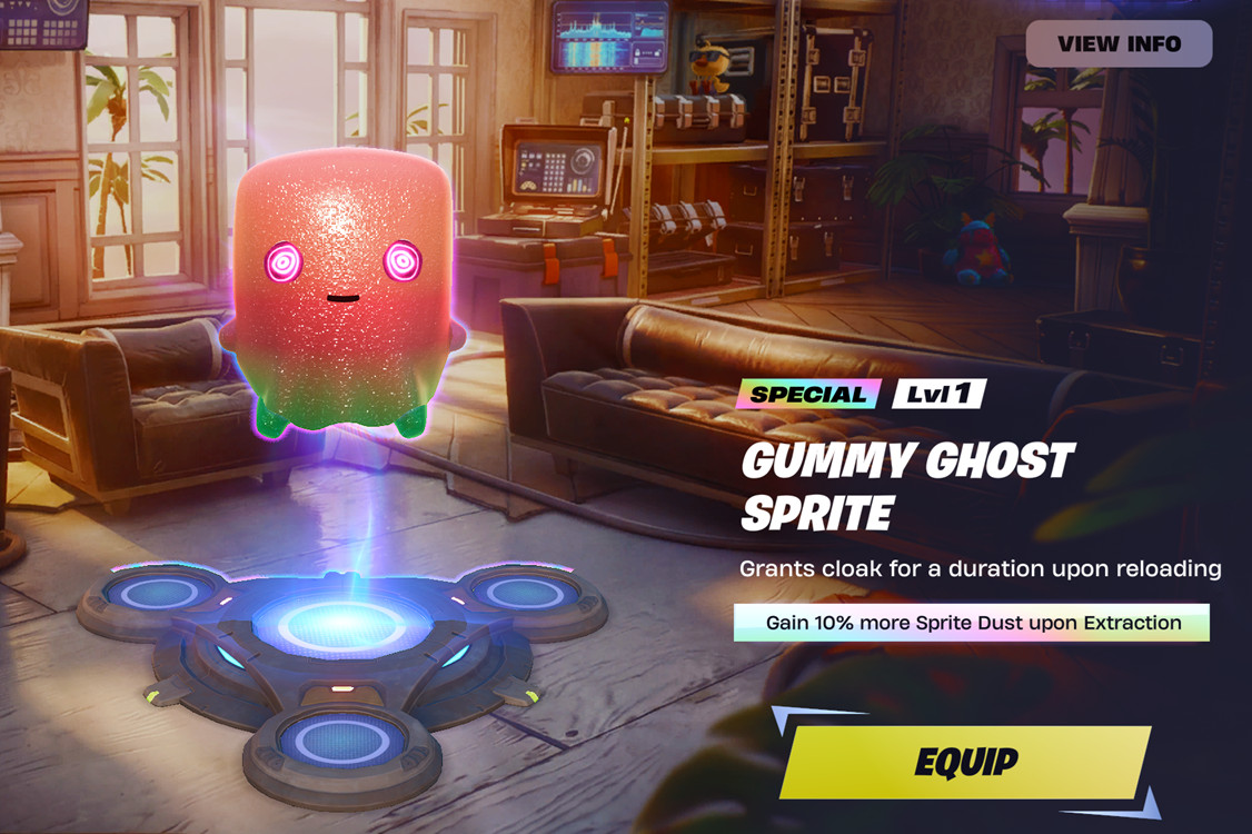 Battle Royale Gummy Ghost Sprite – Rare Gummy Sprite Collectible