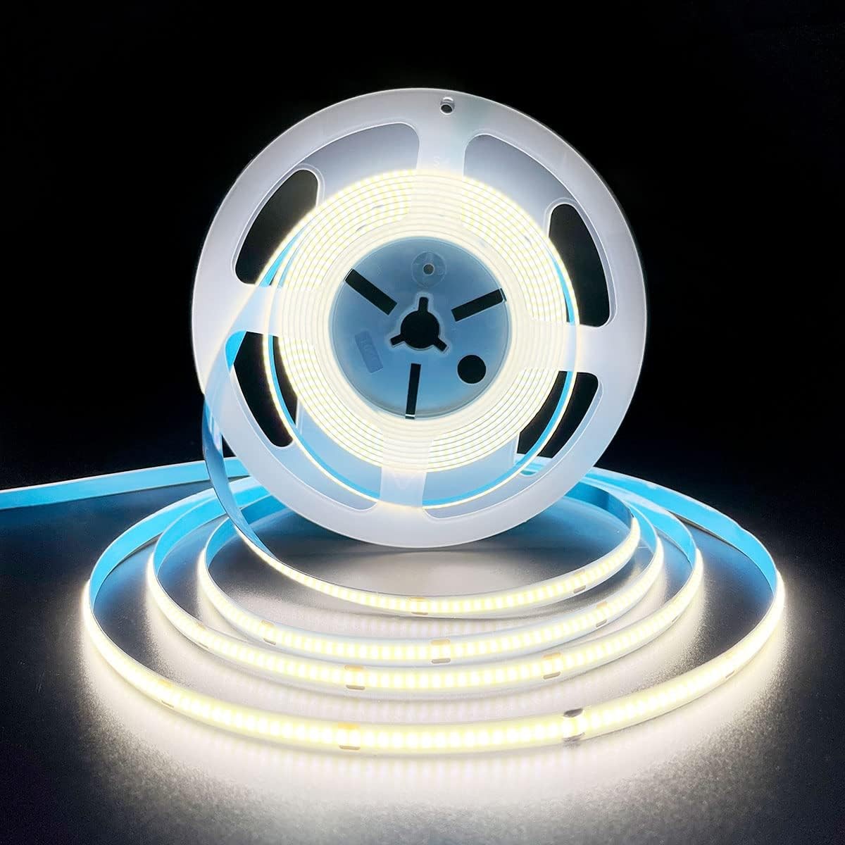 Fancy 12V COB LED Flexible Strip Light Tape Rope IP44 Waterproof Super Bright