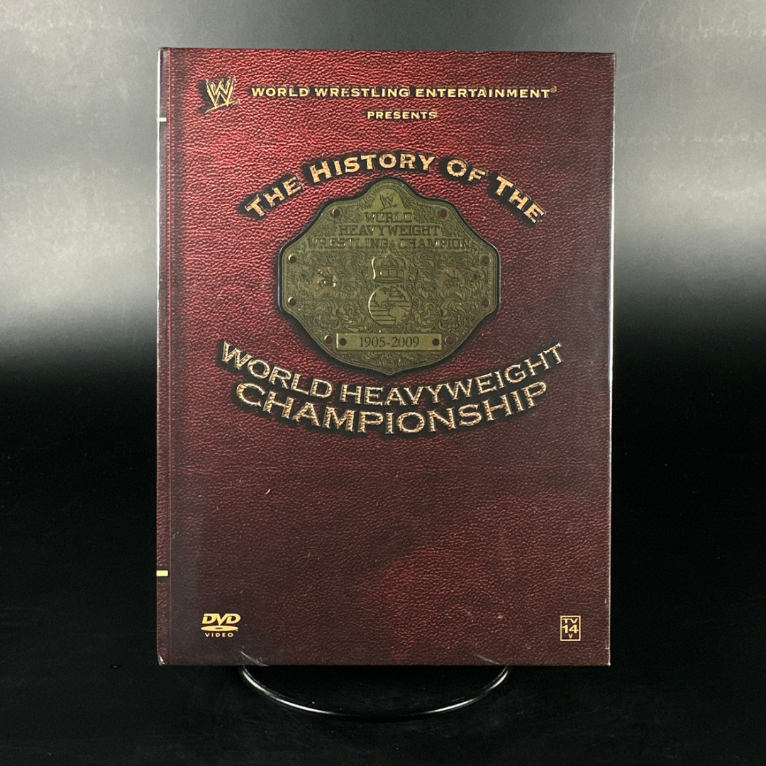 WWE: The History of the World Heavyweight Championship (3-Disc DVD) *NEW/SEALED*