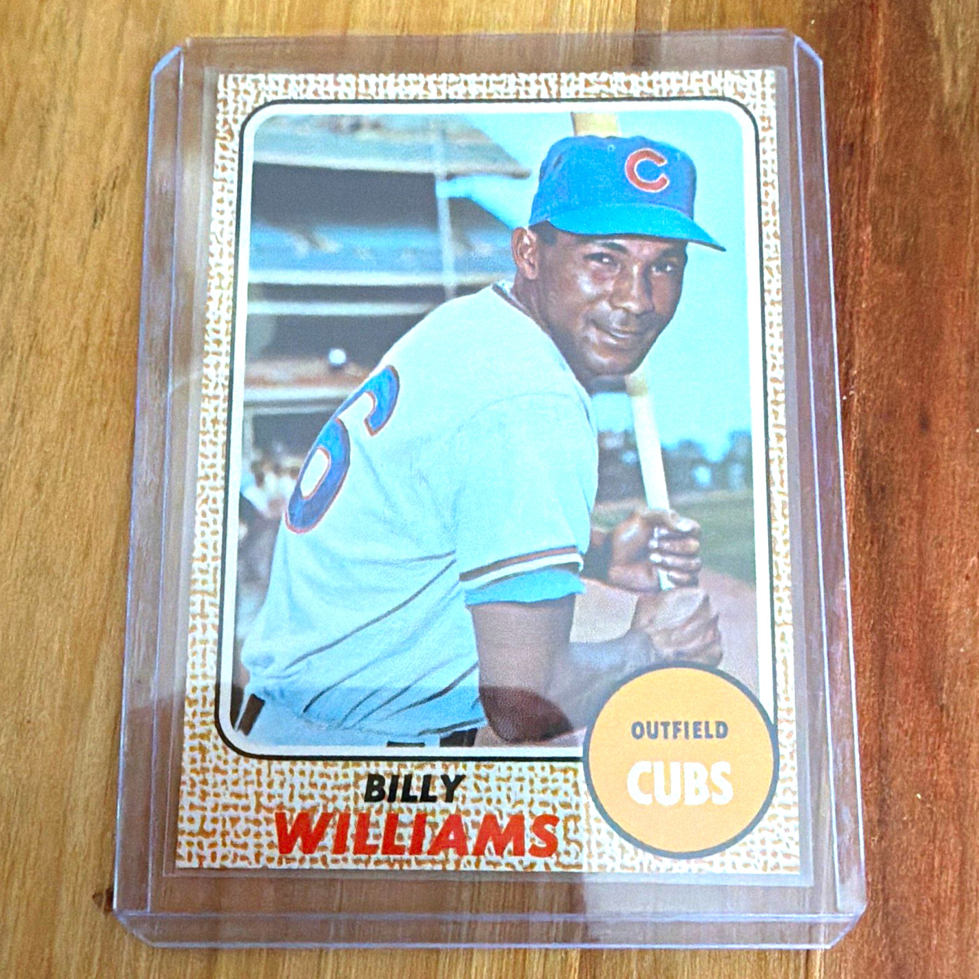 Topps 1968 Billy Williams #37 Chicago Cubs Base Set Baseball Trading Card Topps 1968 Billy Williams #37 Chicago Cubs Base Set Baseball Trading Card