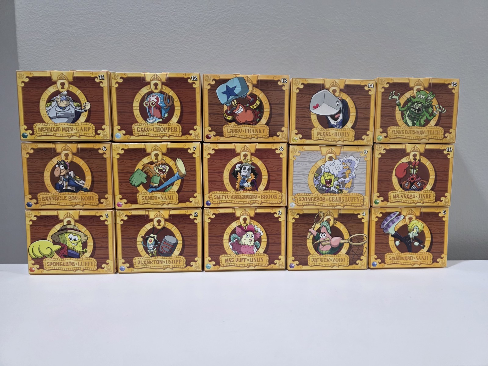 SpongeBob x One Piece McDonald’s Collab Full Set of 15 SpongeBob x One Piece McDonald’s Collab Full Set of 15
