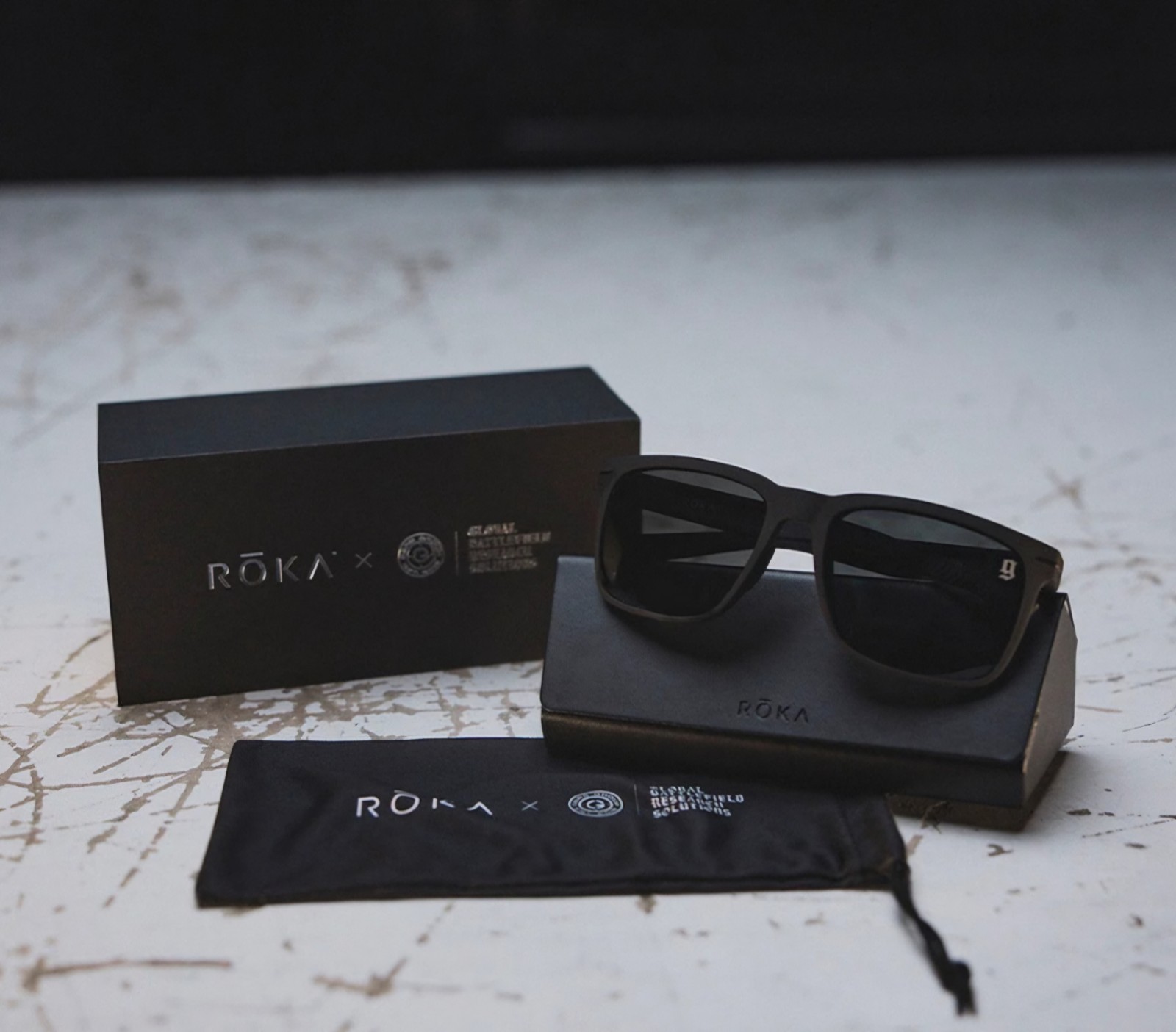 GBRS Group x RŌKA Barton 2.0 Protective Sunglasses SkeletonHD Multicam Bracelet