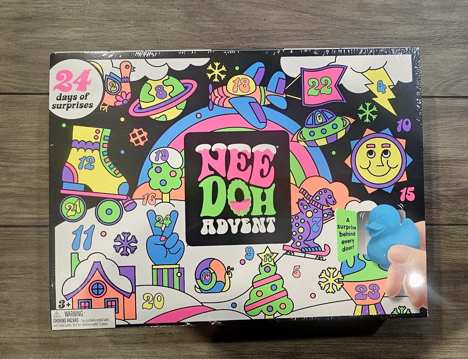 *AUTHENTIC* NeeDoh 2026 Christmas Advent Holiday Calendar New 24 Days Count Rare *AUTHENTIC* NeeDoh 2026 Christmas Advent Holiday Calendar New 24 Days Count Rare