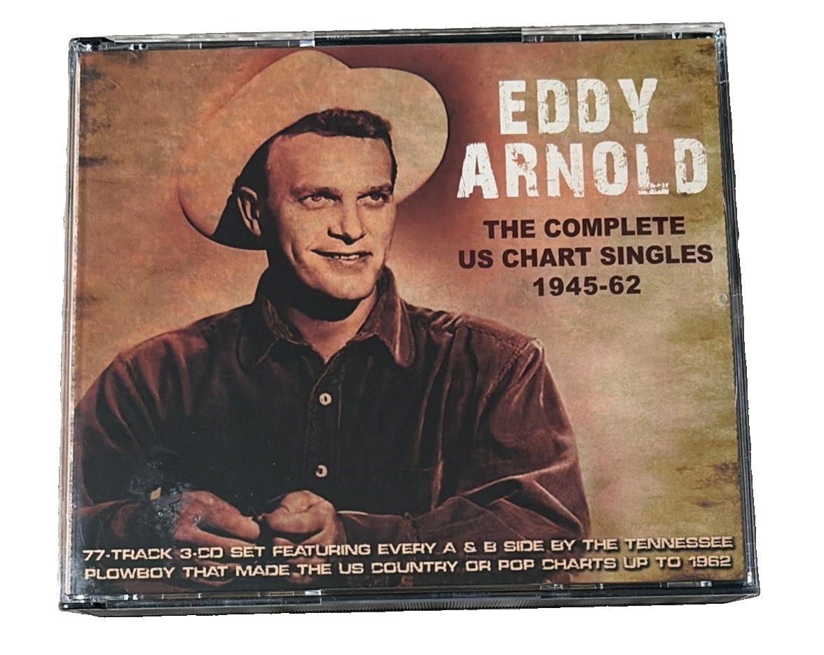 Eddy Arnold - Complete Us Chart Singles 1945-62 - 3CD Album - 2014 Acrobat VGC Eddy Arnold - Complete Us Chart Singles 1945-62 - 3CD Album - 2014 Acrobat VGC