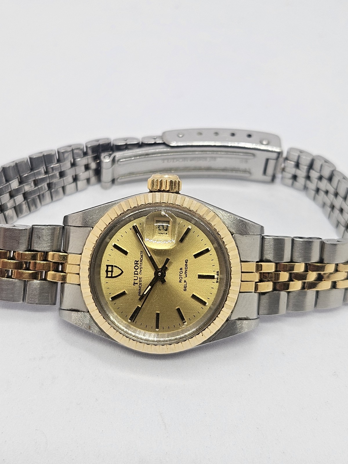 Vintage lady tudor princess oysterdate rotor self winding reference 92413N Vintage lady tudor princess oysterdate rotor self winding reference 92413N