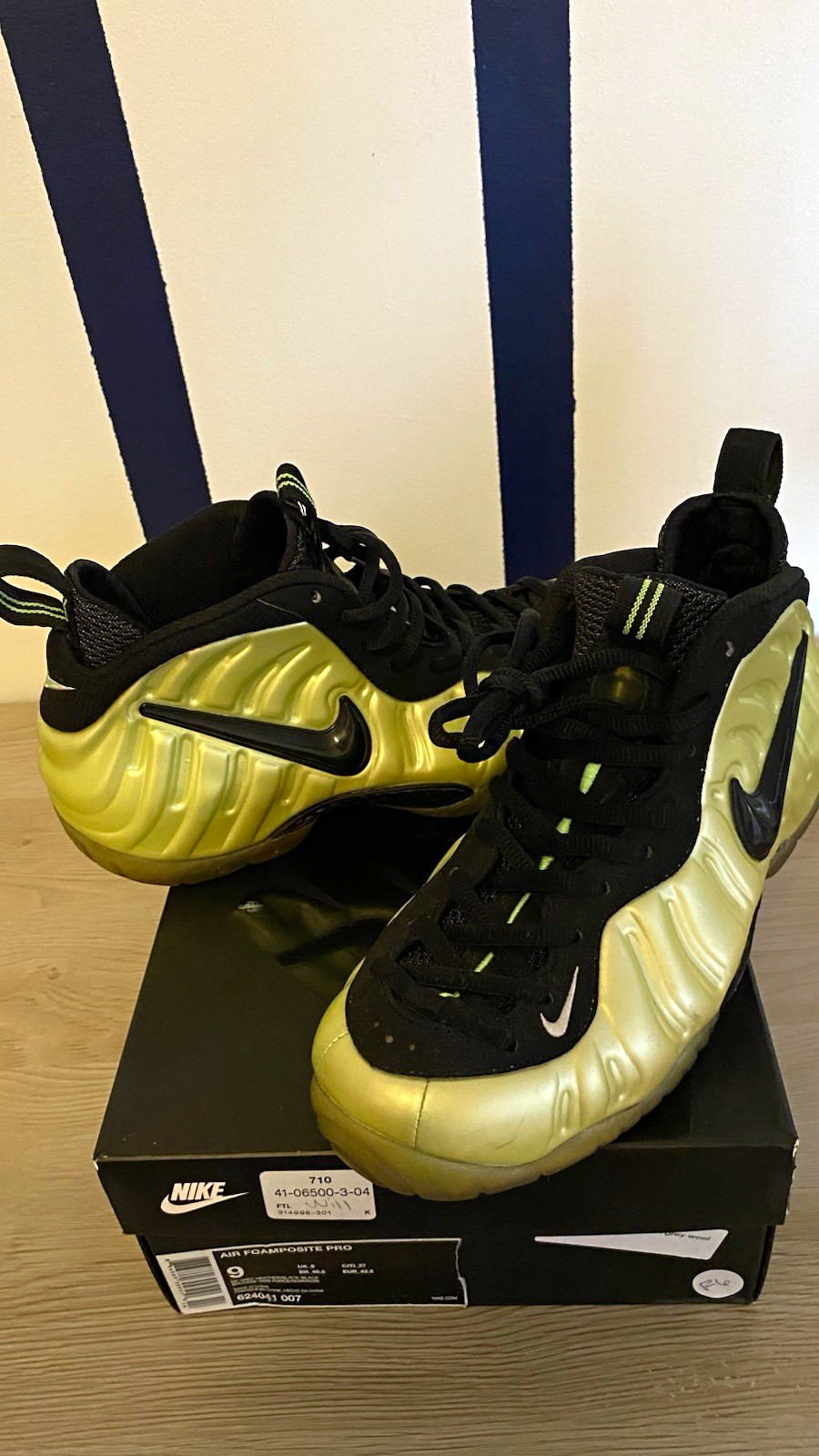 Nike Air Foamposite Pro \'Electric Green\' 624041-300 Nike Air Foamposite Pro \'Electric Green\' 624041-300